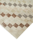 5 x 9 Beige Bohemian Rug  - 3257