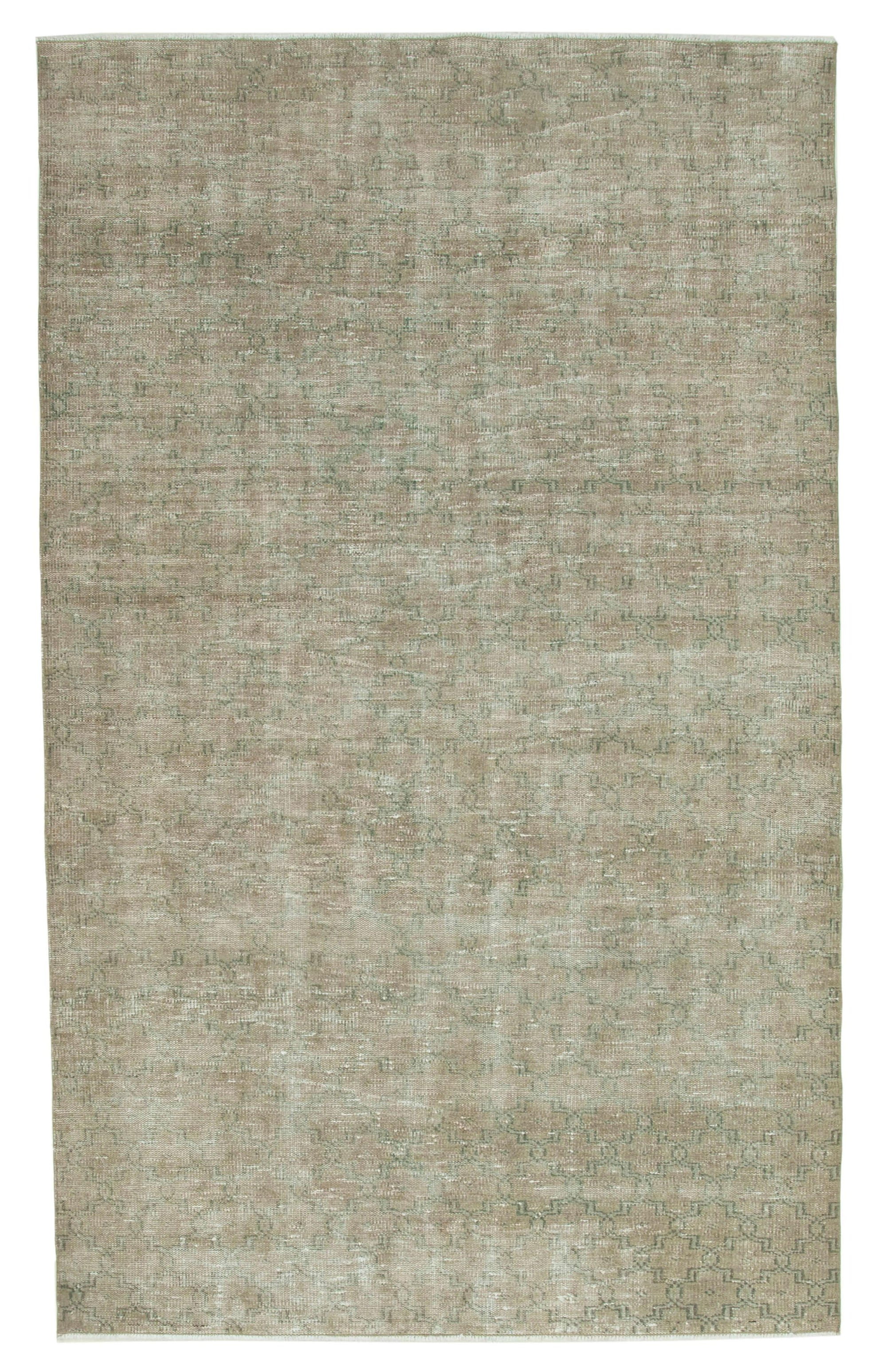 5 x 9 Beige Bohemian Rug  - 3258