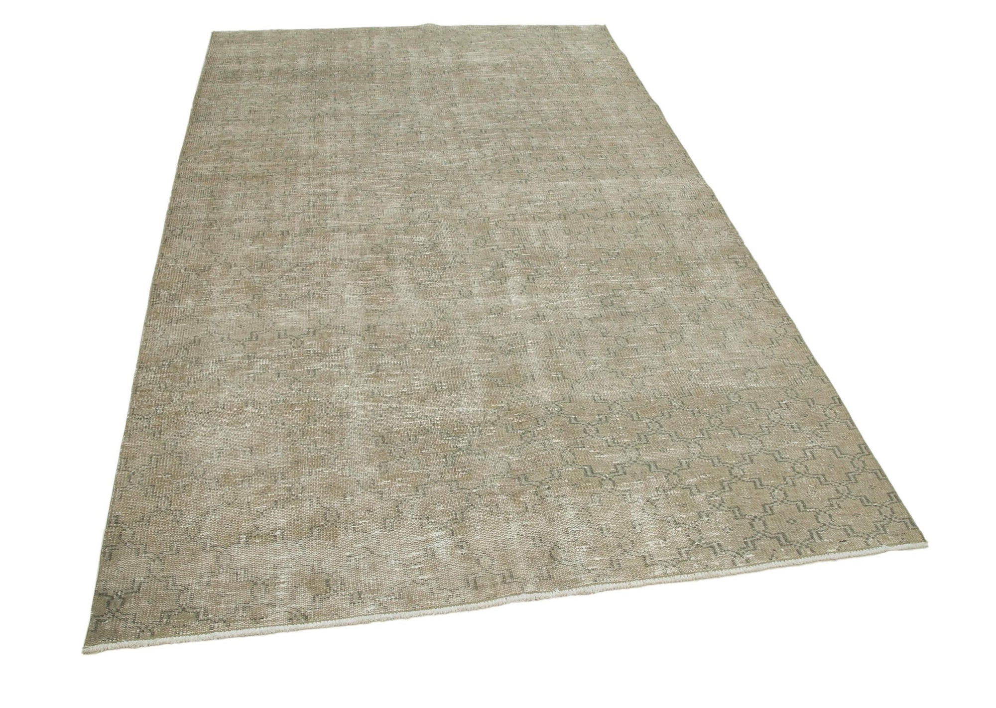 5 x 9 Beige Bohemian Rug  - 3258