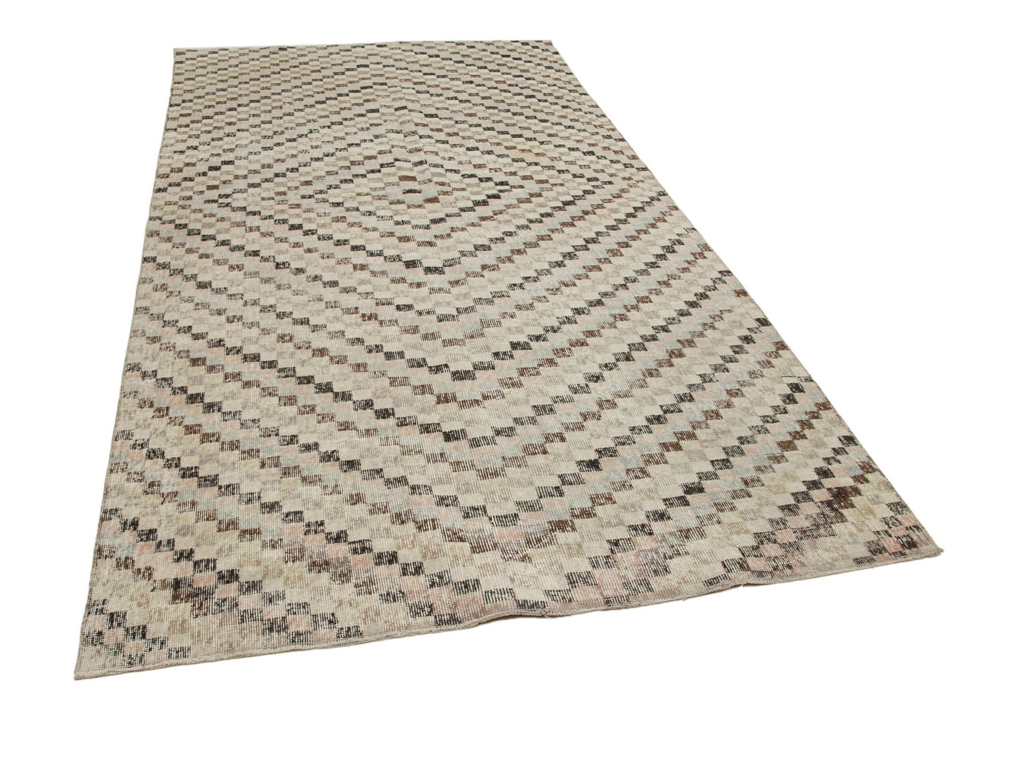 5 x 10 Beige Bohemian Rug  - 3260