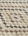 5 x 10 Beige Bohemian Rug  - 3260