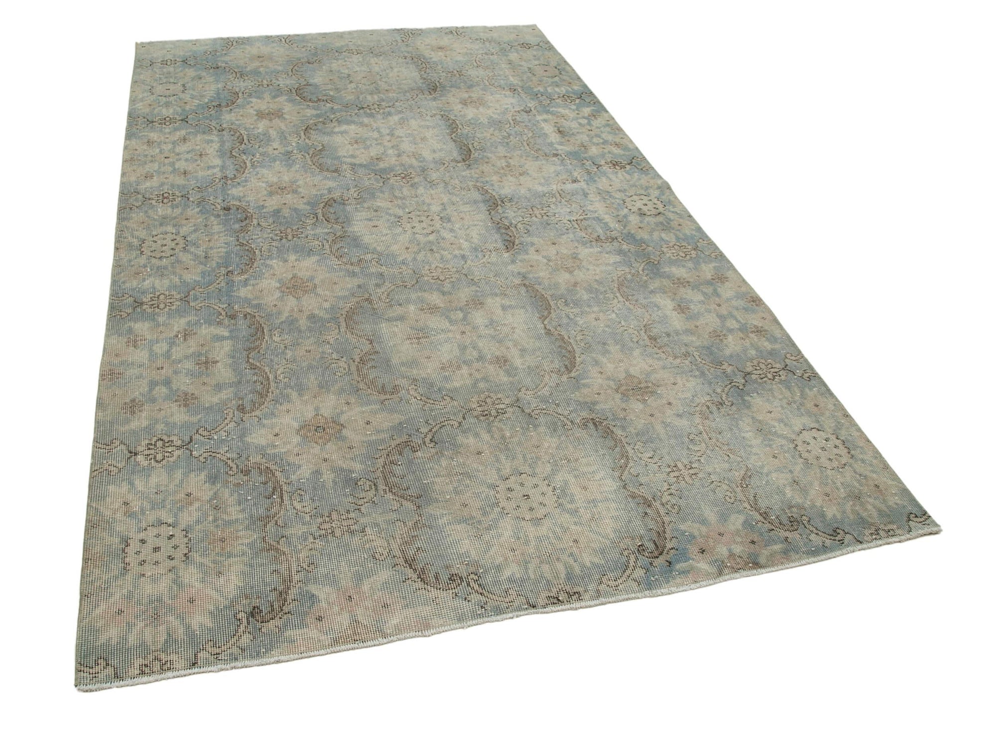 5 x 9 Blue Bohemian Rug  - 3266