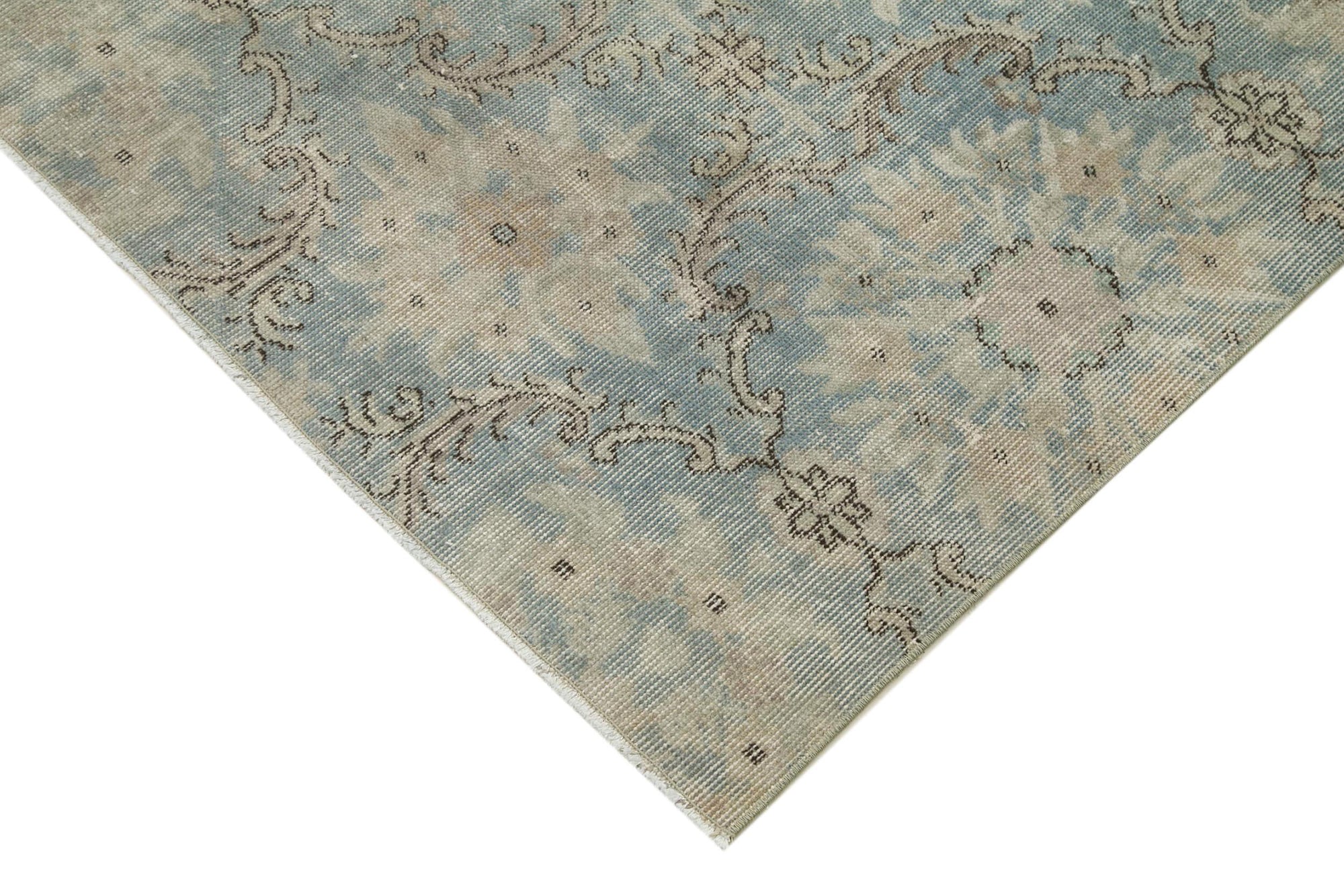 5 x 9 Blue Bohemian Rug  - 3266