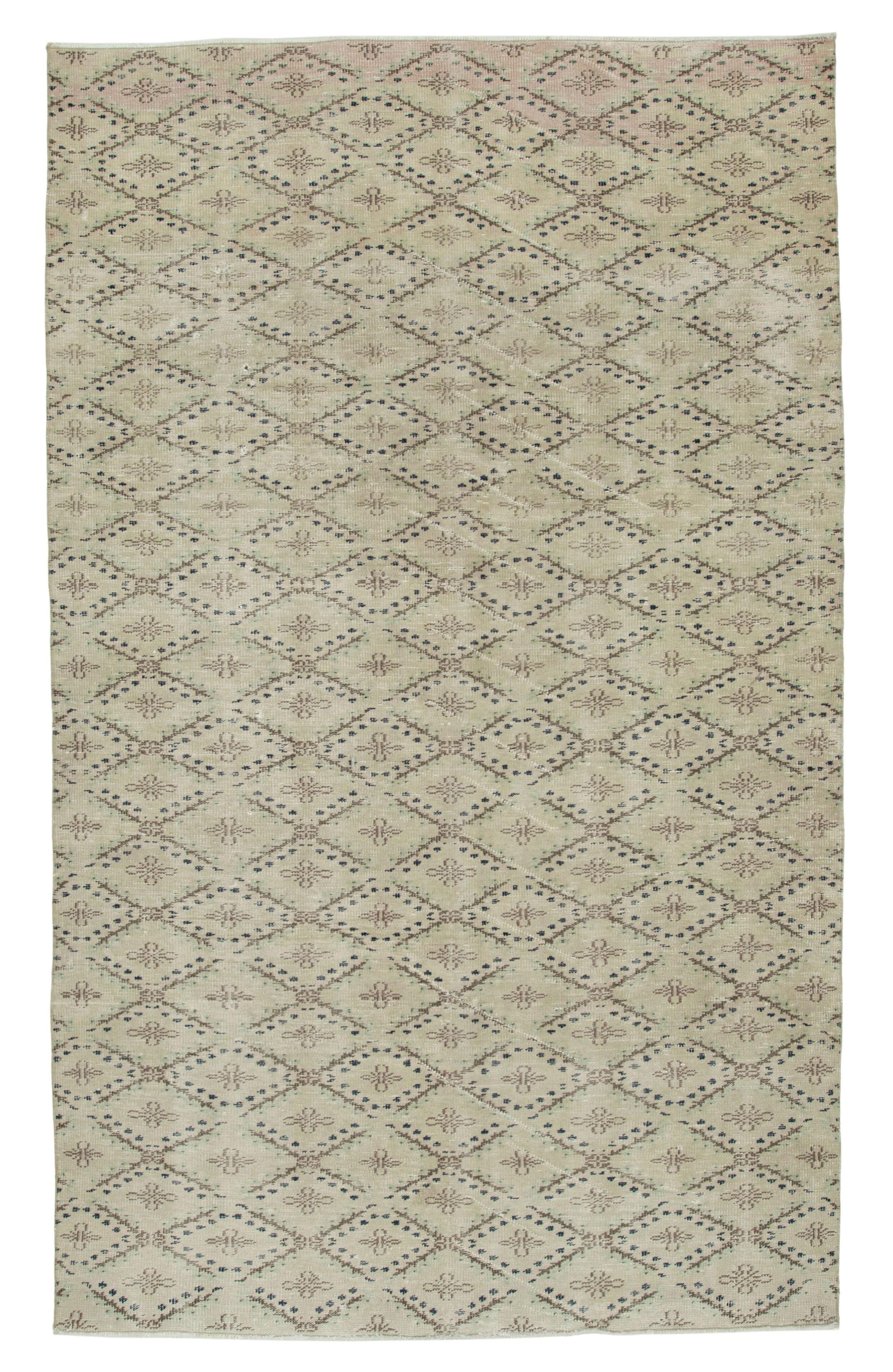 6 x 10 Beige Bohemian Rug  - 3276