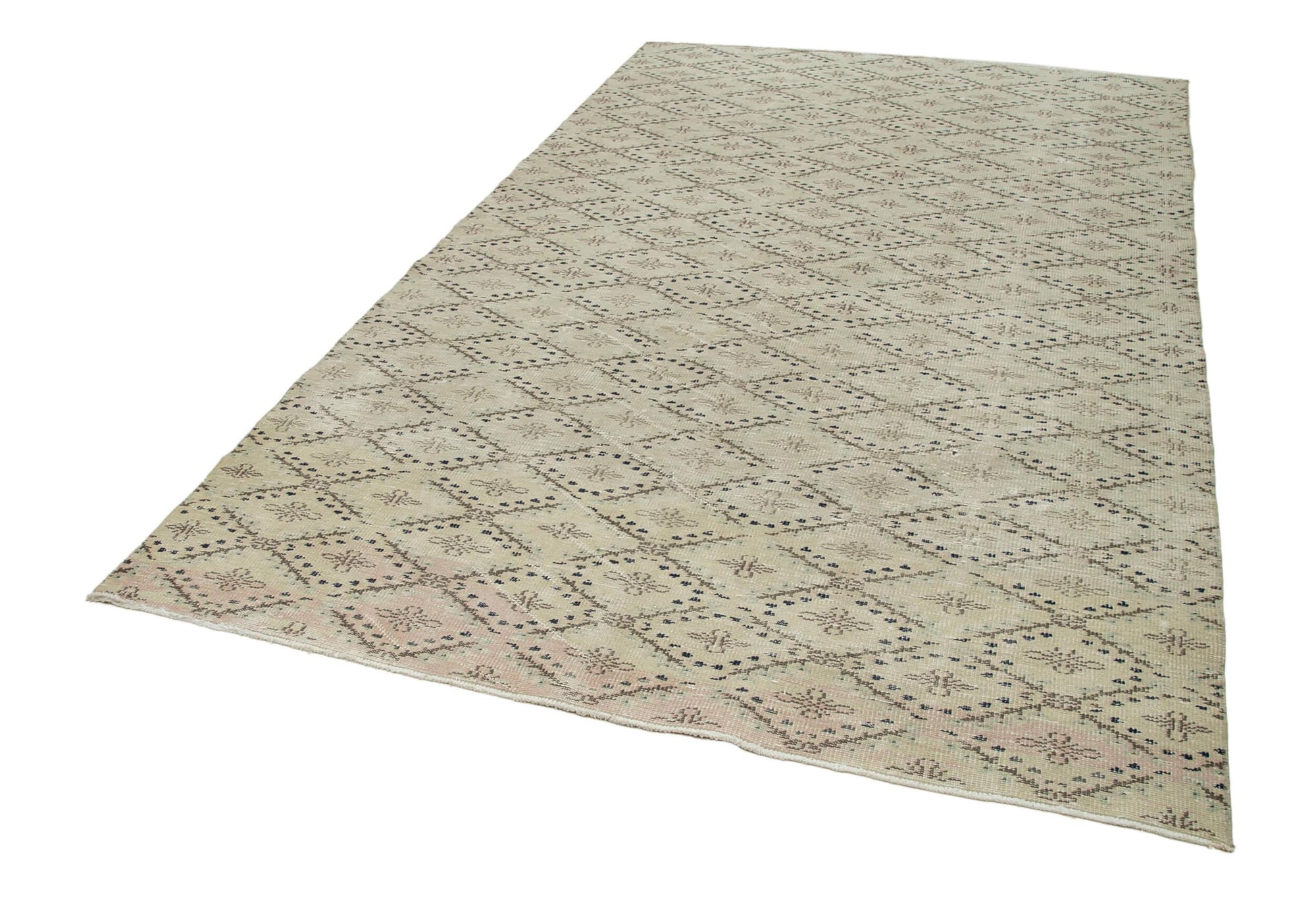 6 x 10 Beige Bohemian Rug  - 3276