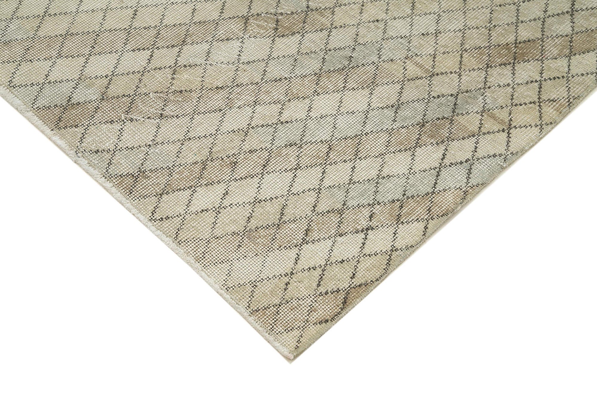 5 x 8 Beige Bohemian Rug  - 3282