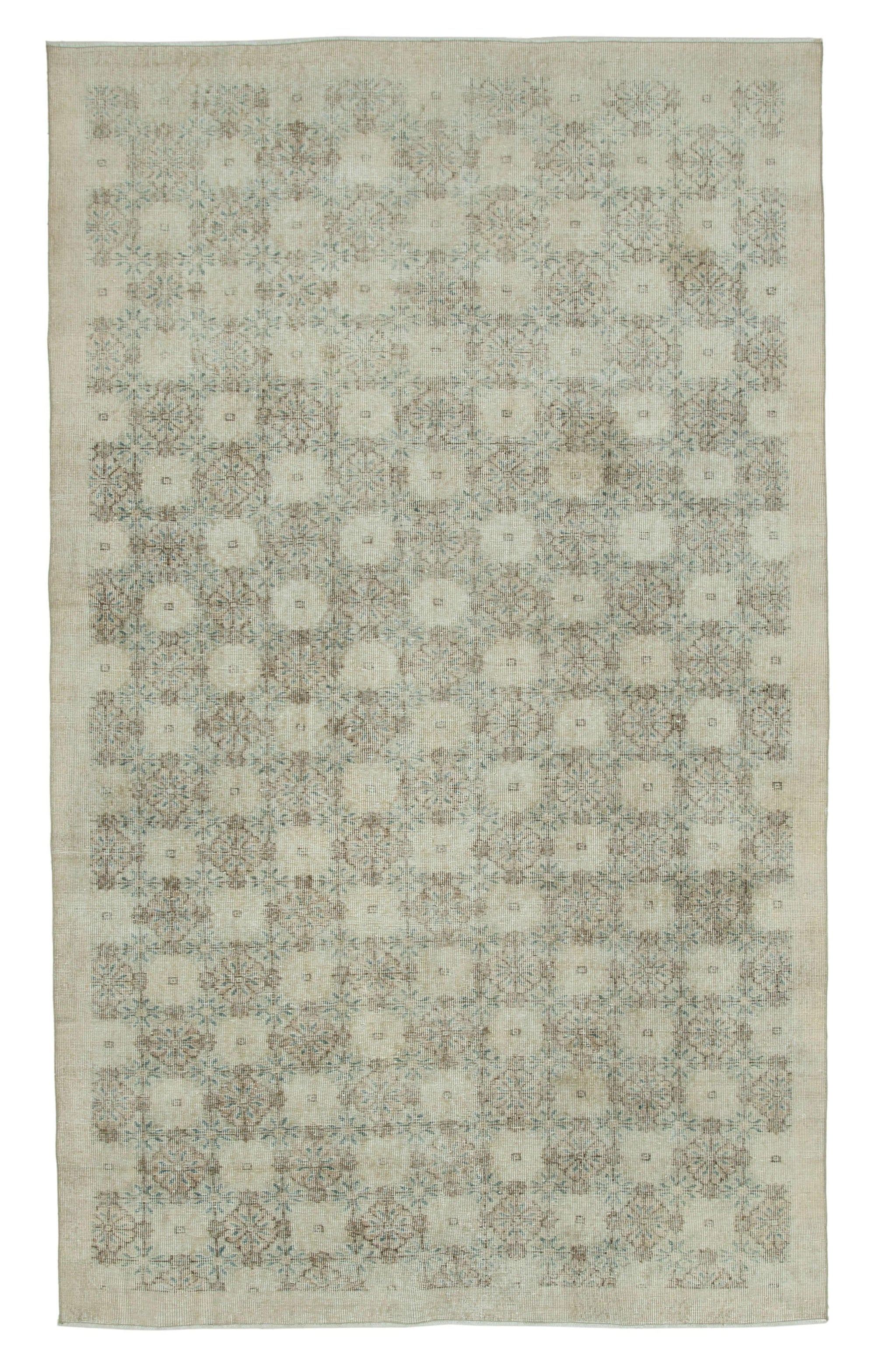 6 x 10 Beige Bohemian Rug  - 3287