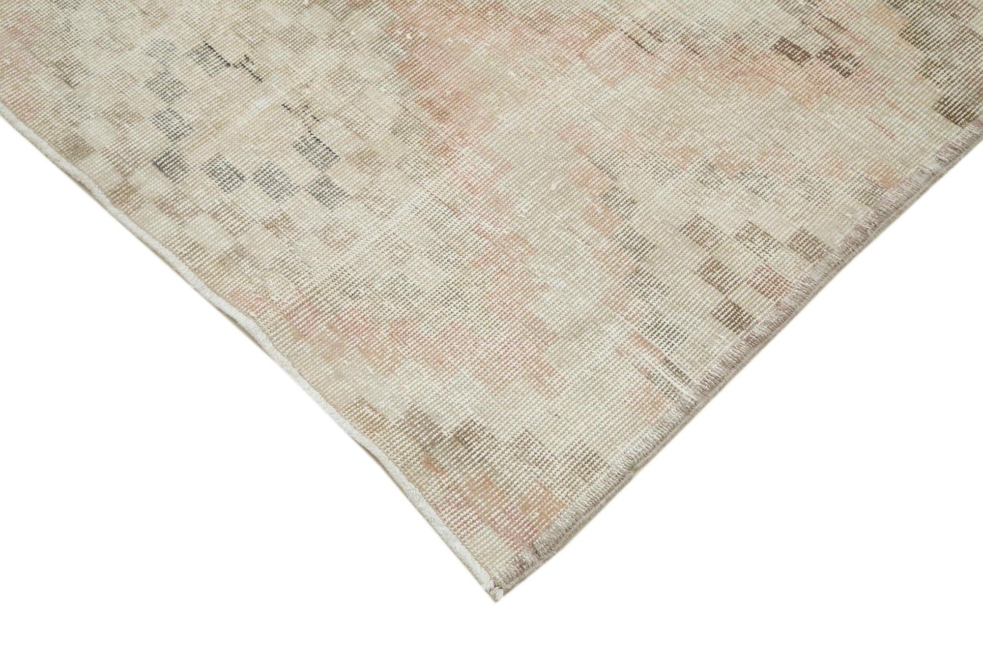 4 x 10 Beige Bohemian Runner Rug - 3288