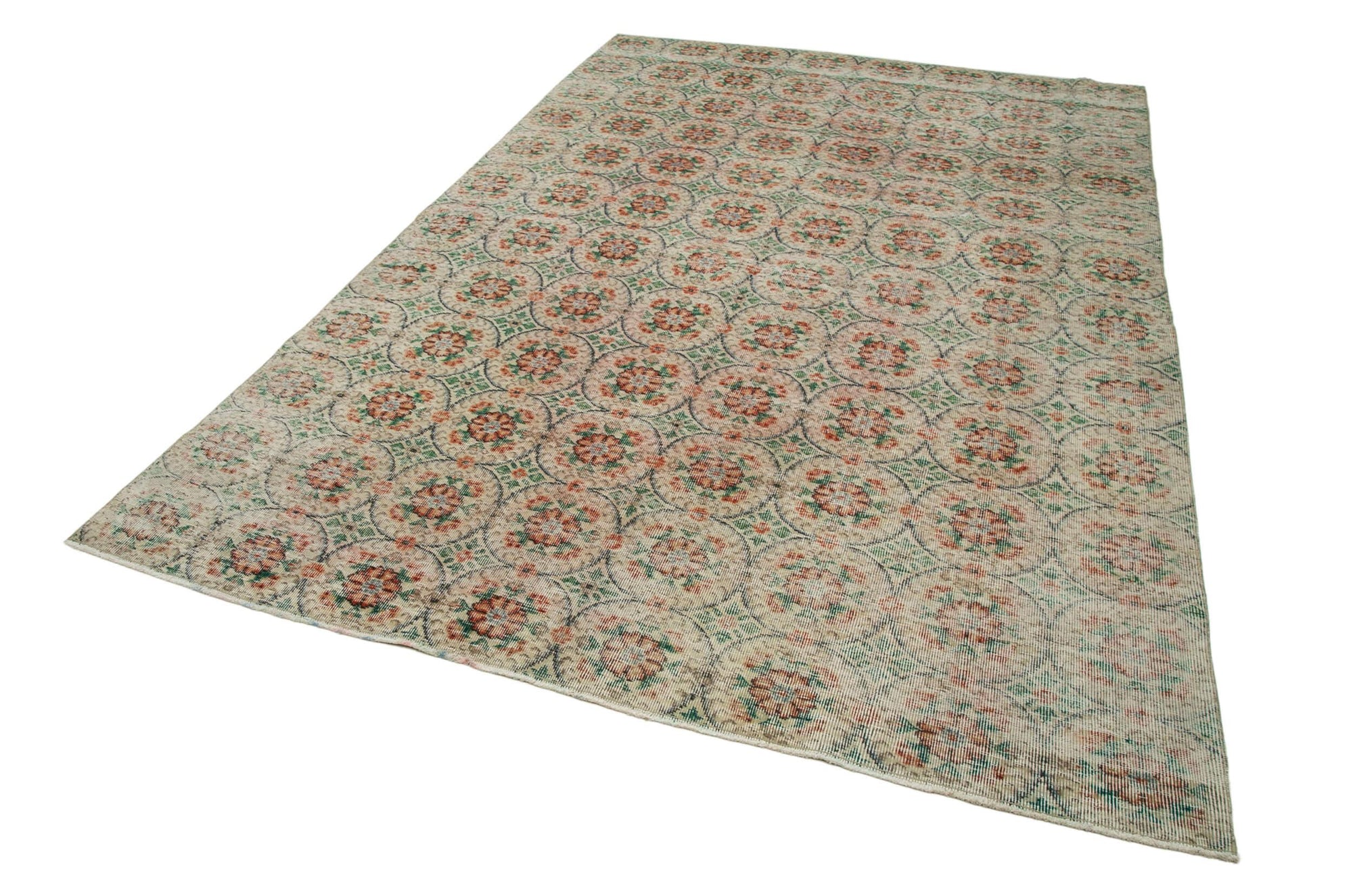 6 x 9 Beige Bohemian Rug  - 3300