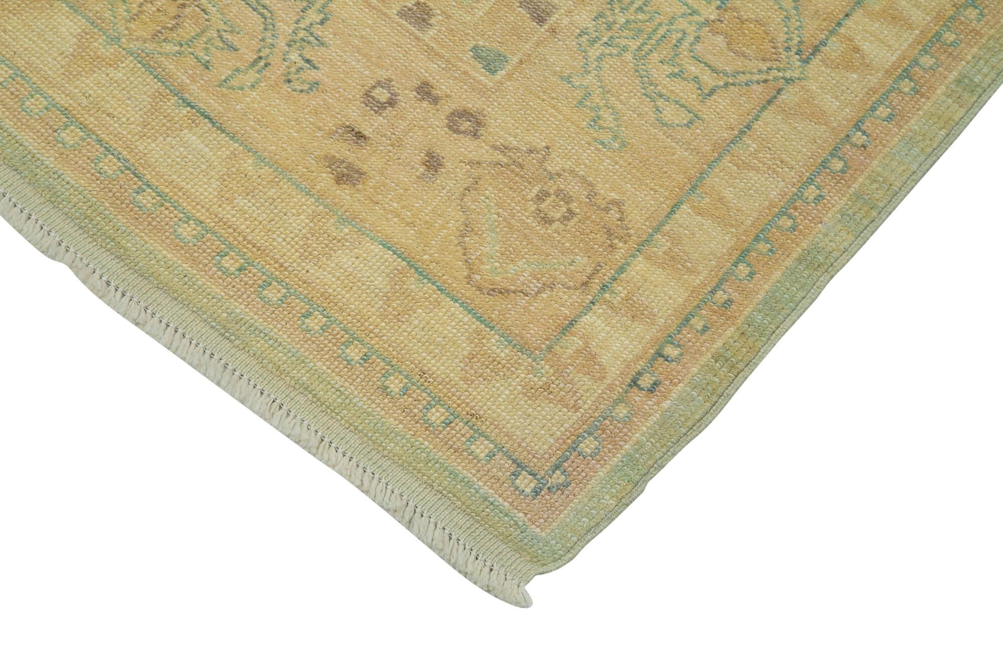 9 x 12 Green Oushak Rug - 3302