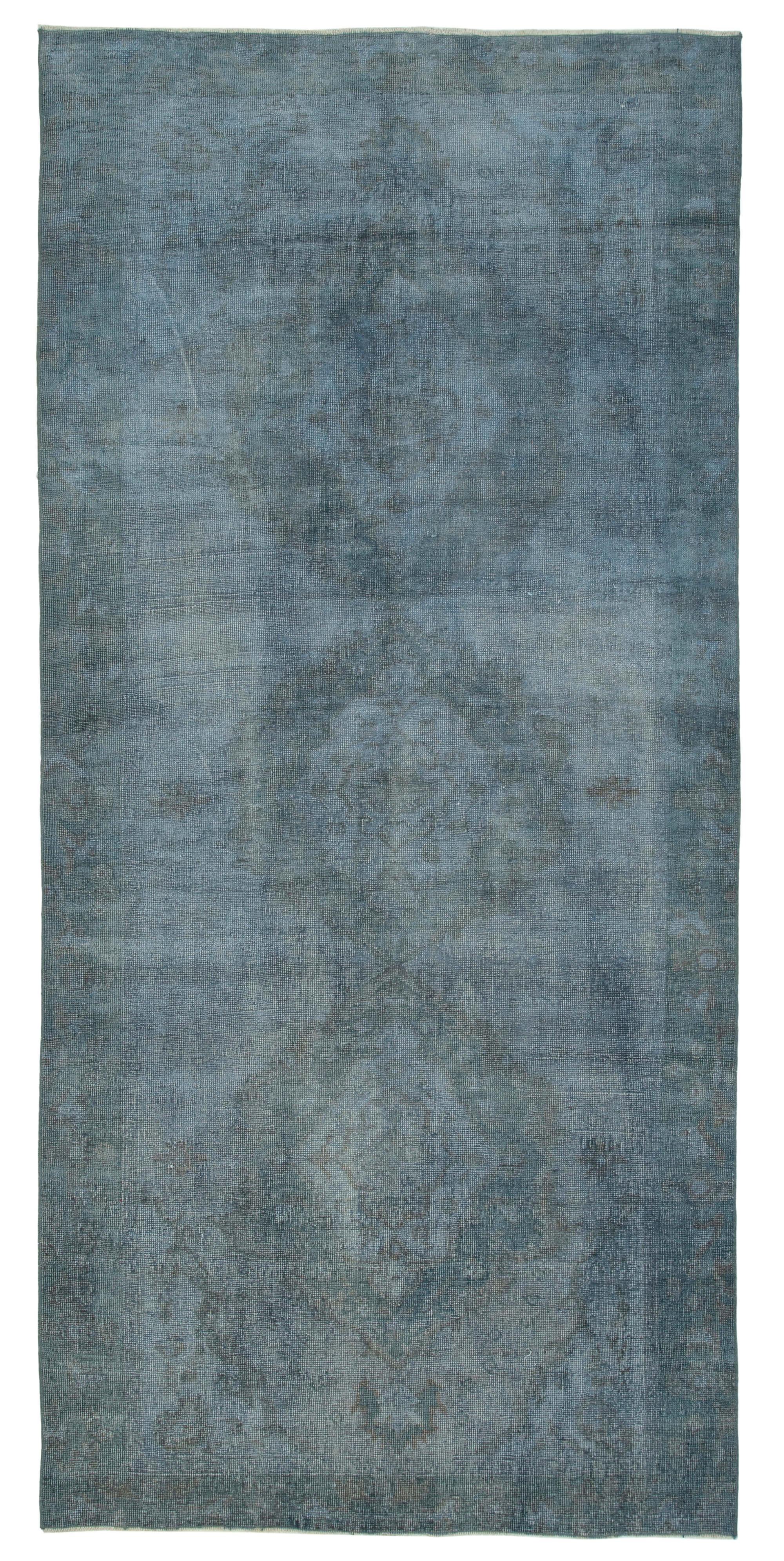 5 x 11 Blue Oushak Rug - 3316