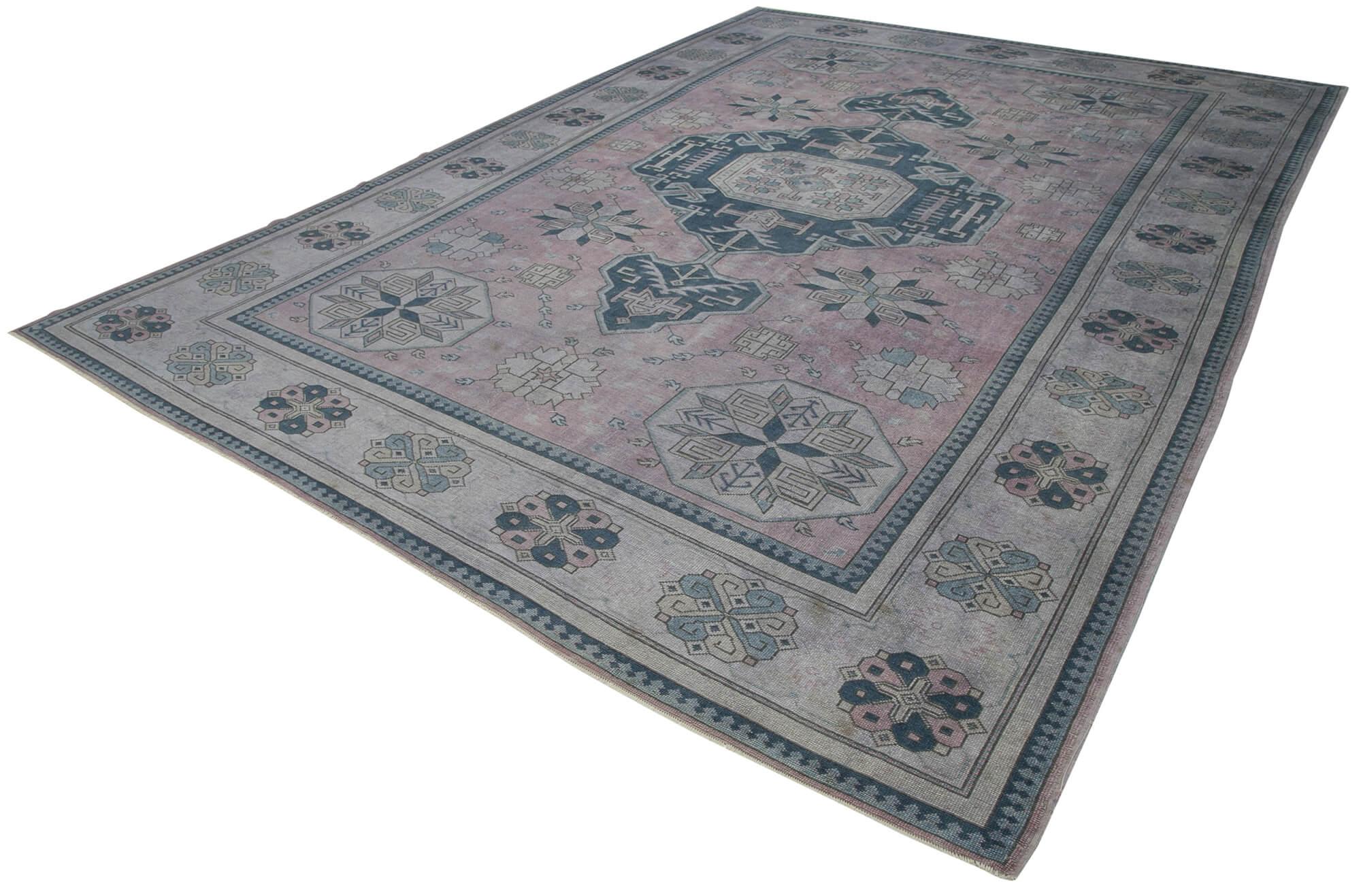 10 x 13 Purple Oushak Rug - 3317