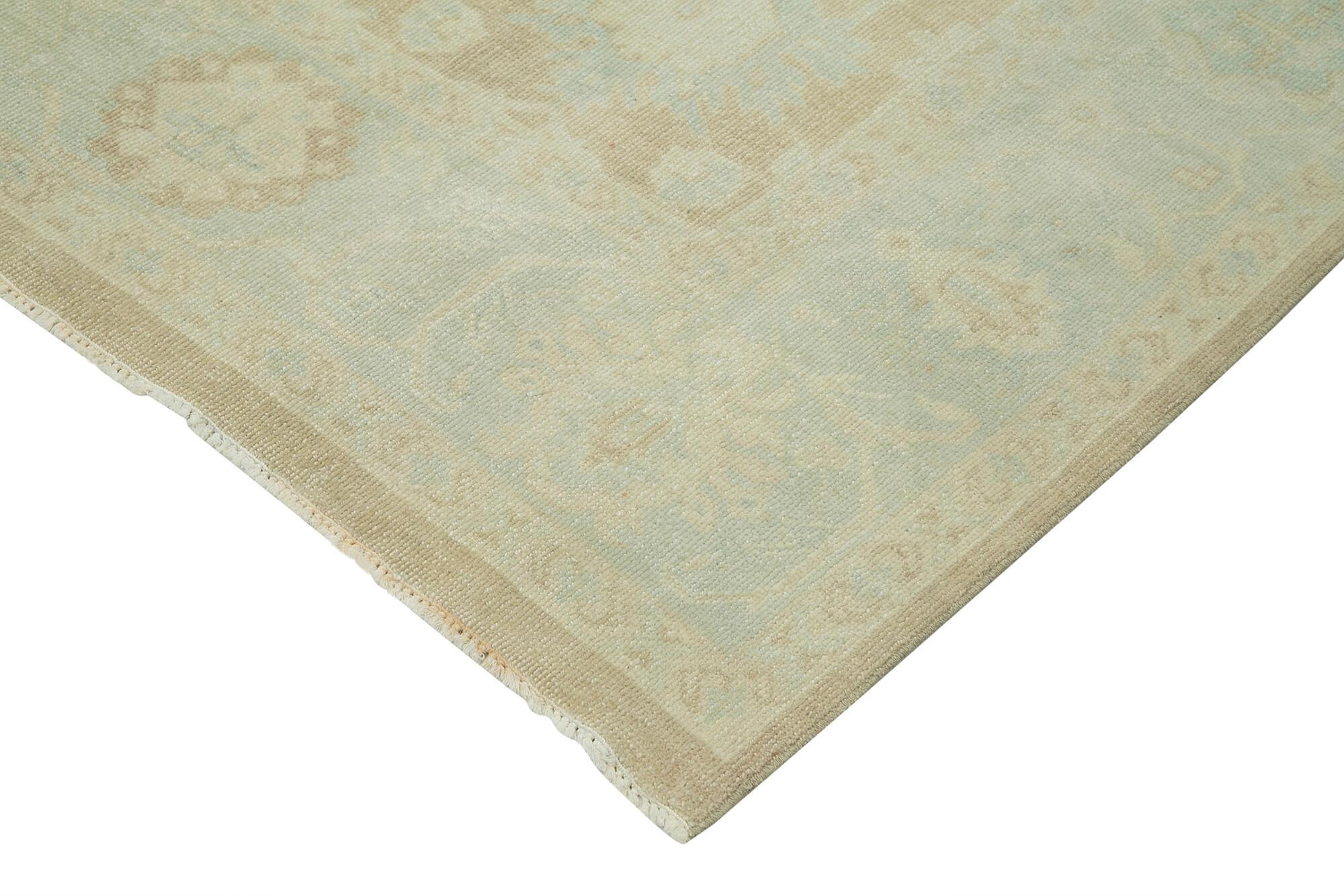 8 x 12 Beige Oushak Rug - 3321