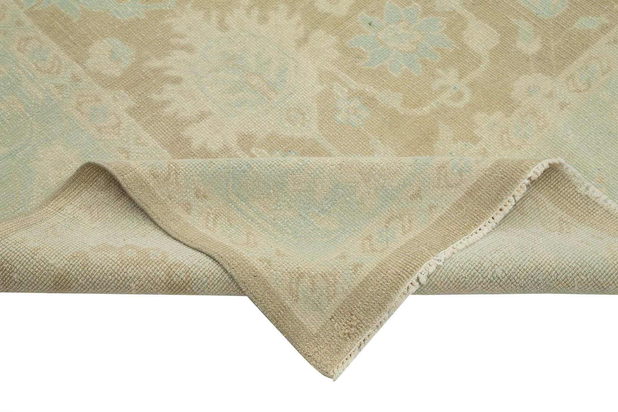 8 x 12 Beige Oushak Rug - 3321