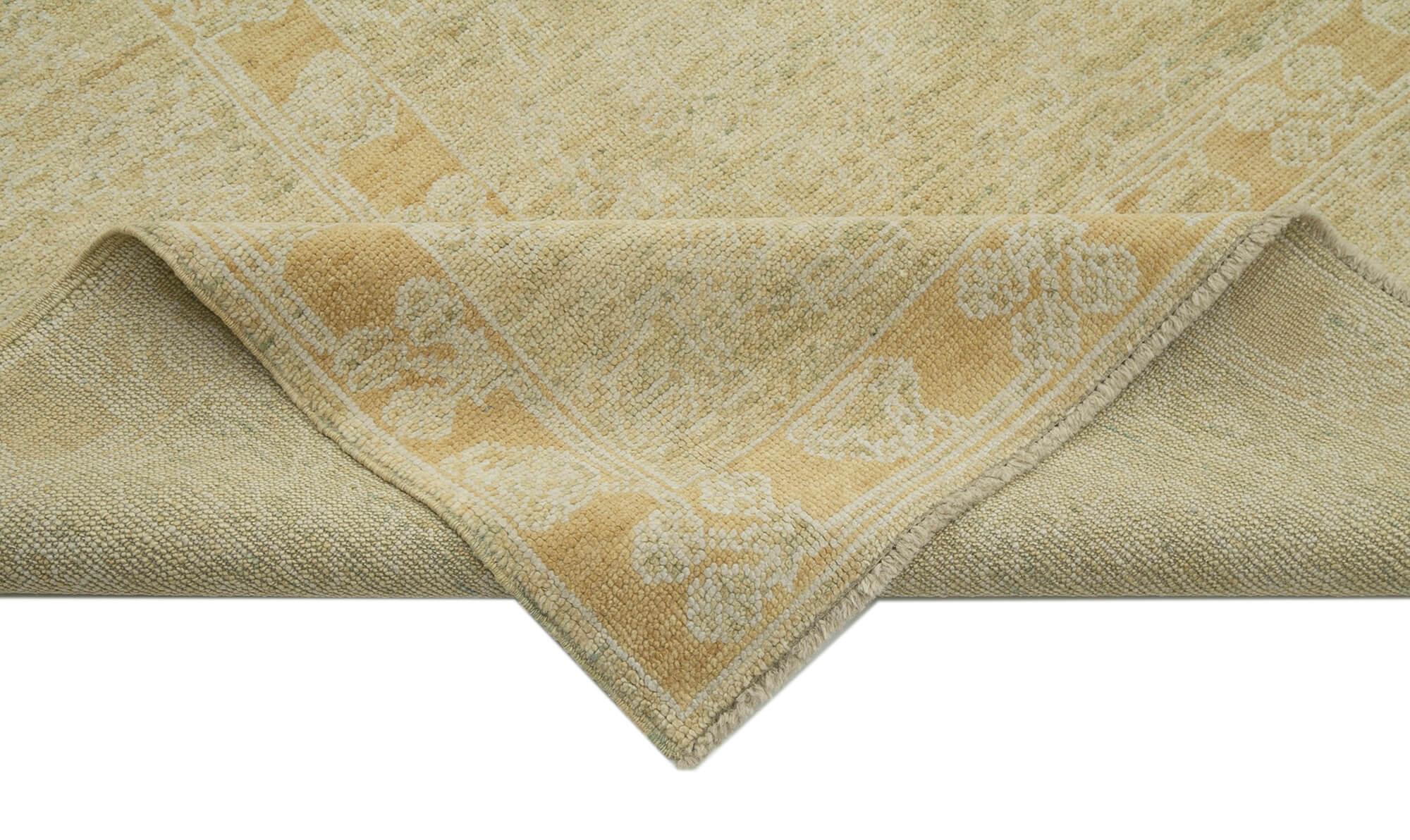 9 x 12 Beige Oushak Rug - 3324