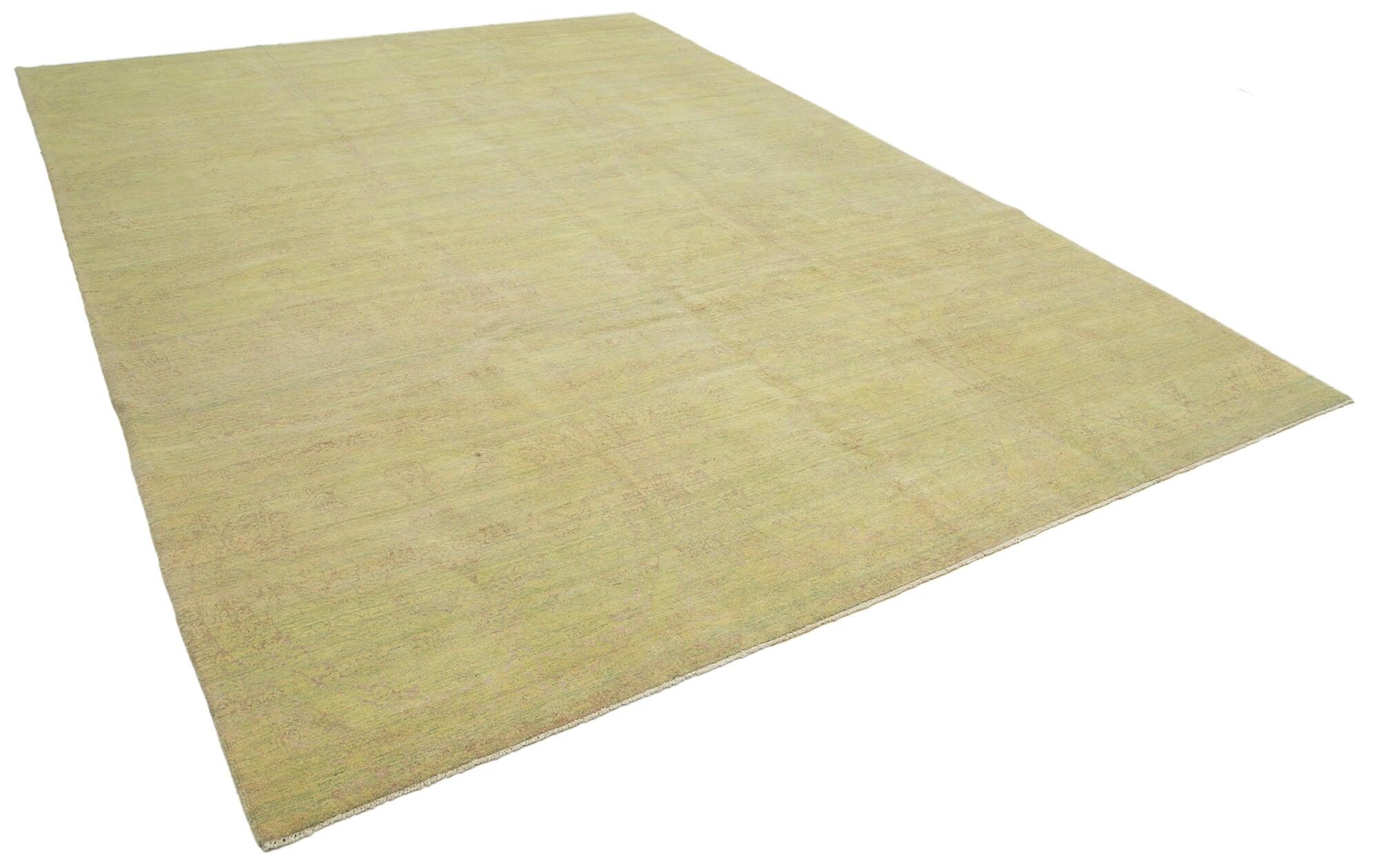 9 x 12 Green Oushak Rug - 3325