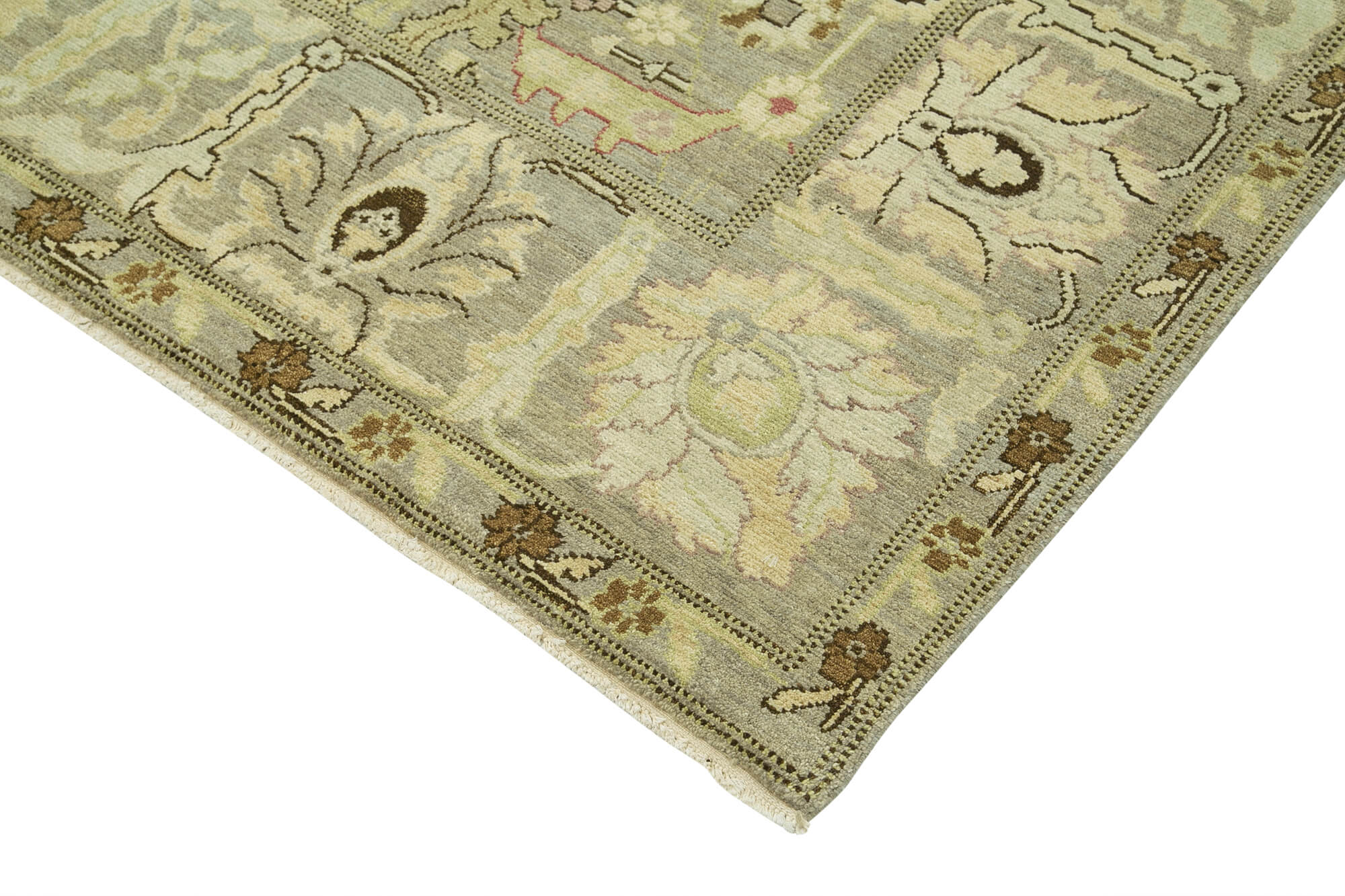 8 x 10 Grey Oushak Rug - 3341