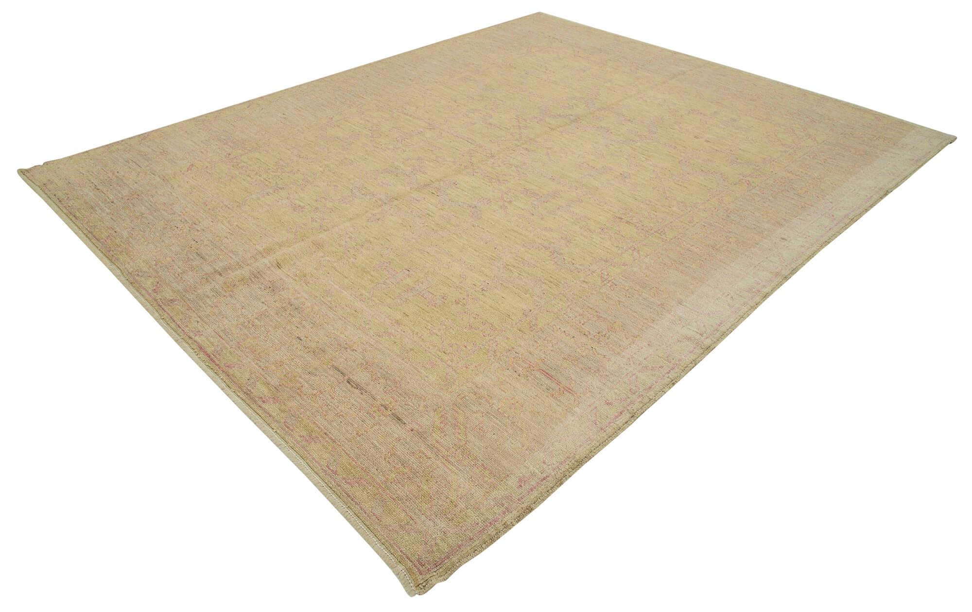 8 x 10 Yellow Oushak Rug - 3346