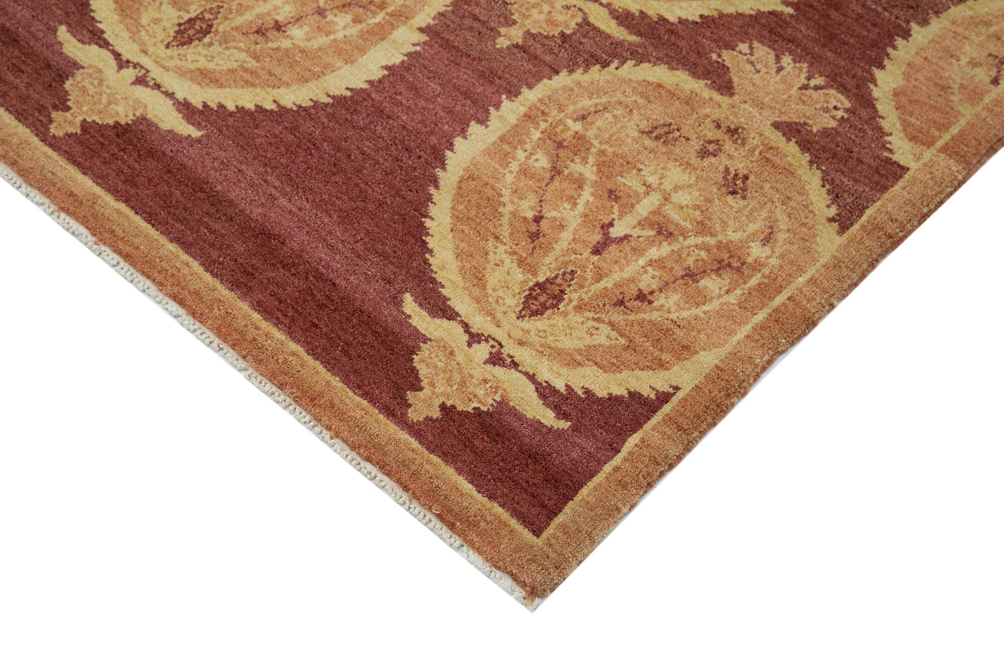 6 x 8 Red Oushak Rug - 3347