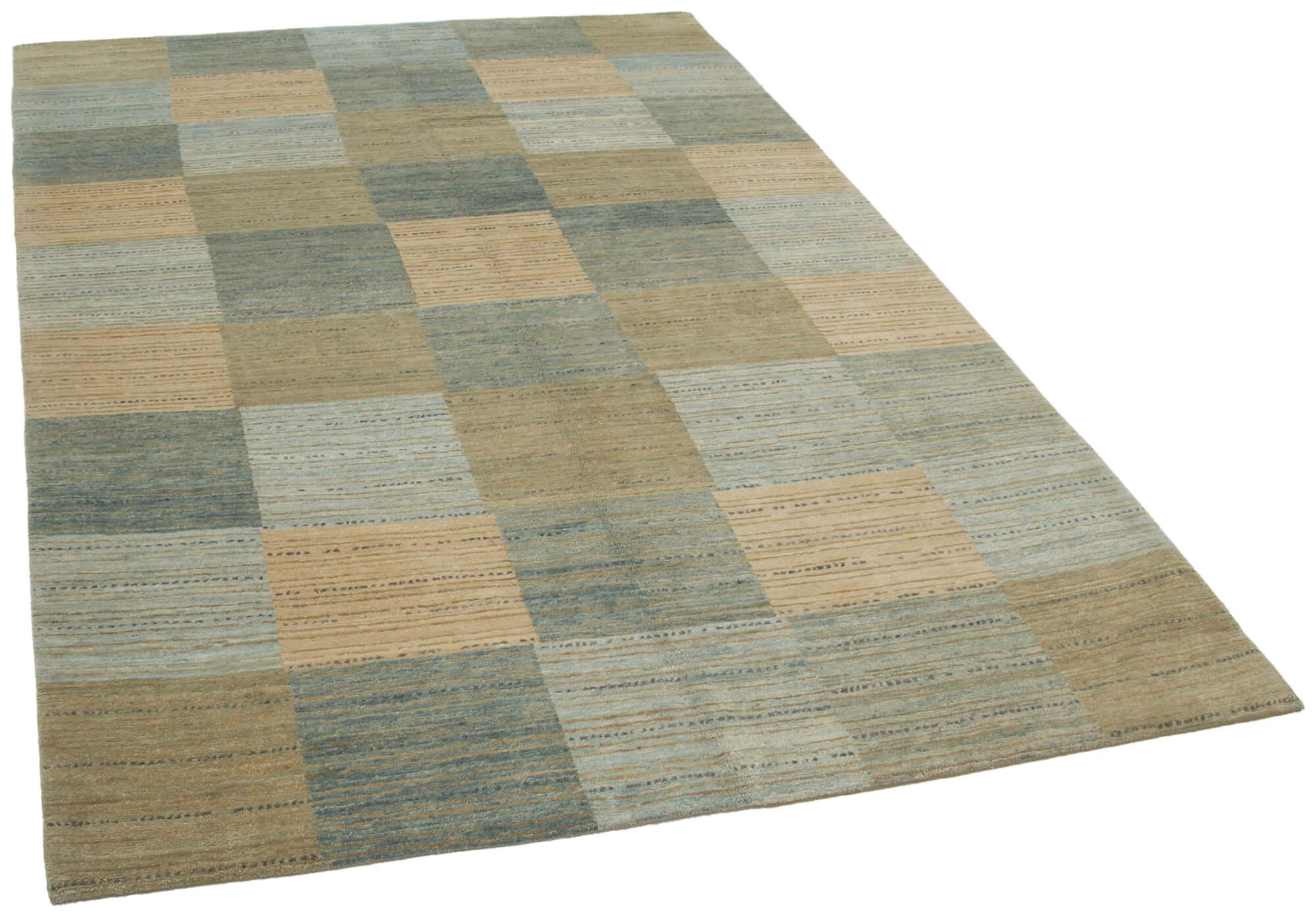 6 x 9 Beige Oushak Rug - 3355