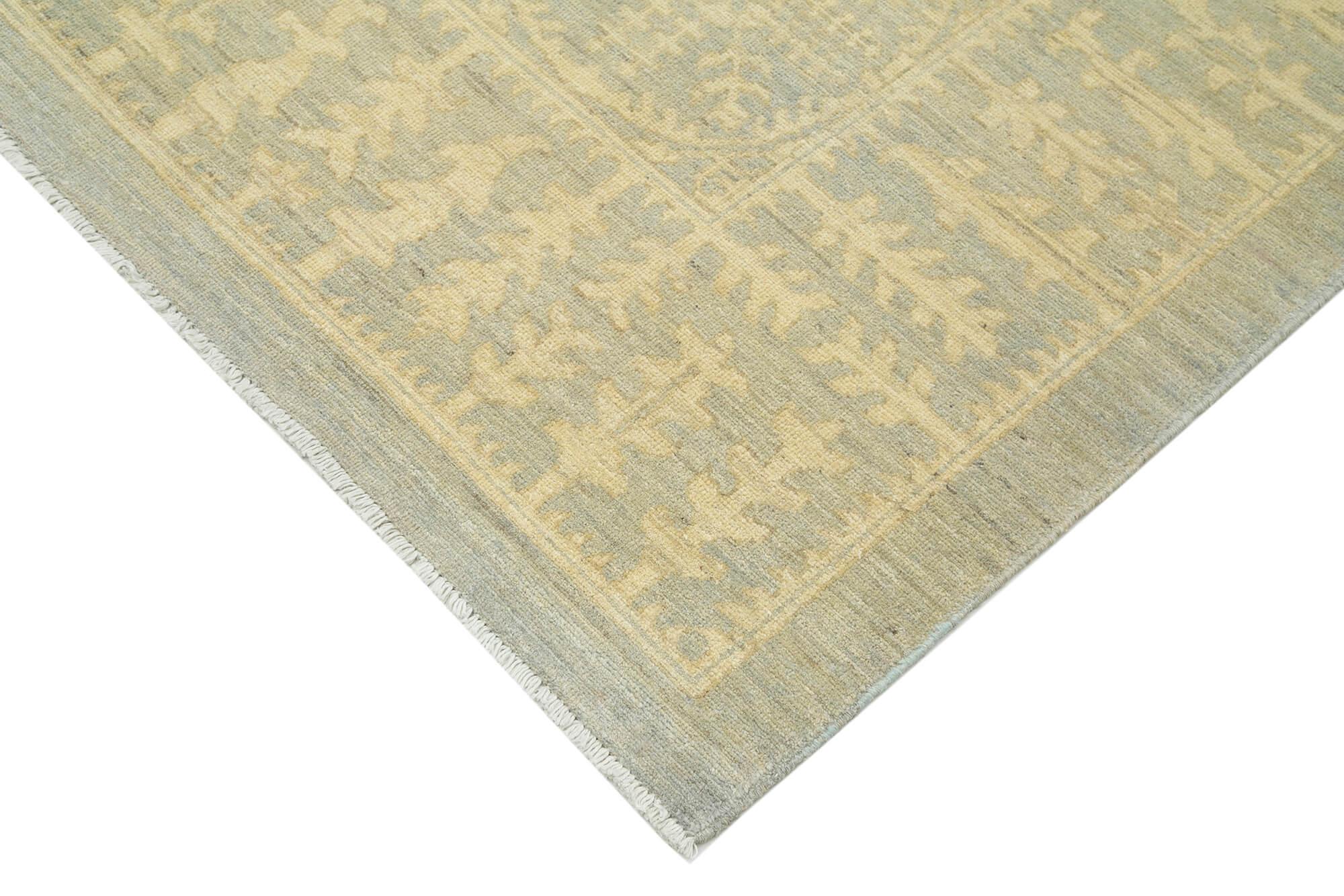 8 x 9 Beige Oushak Rug - 3357