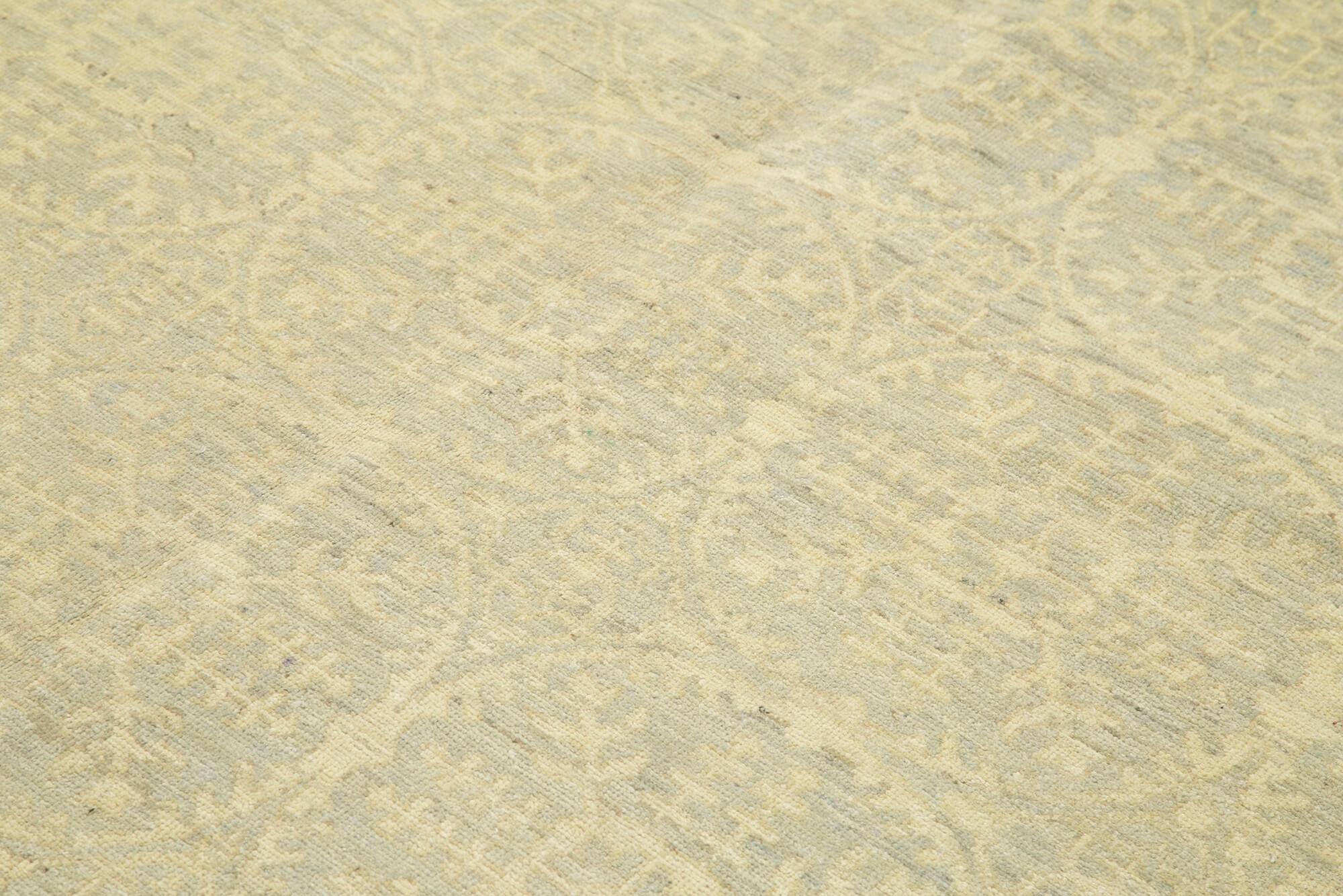 8 x 9 Beige Oushak Rug - 3357