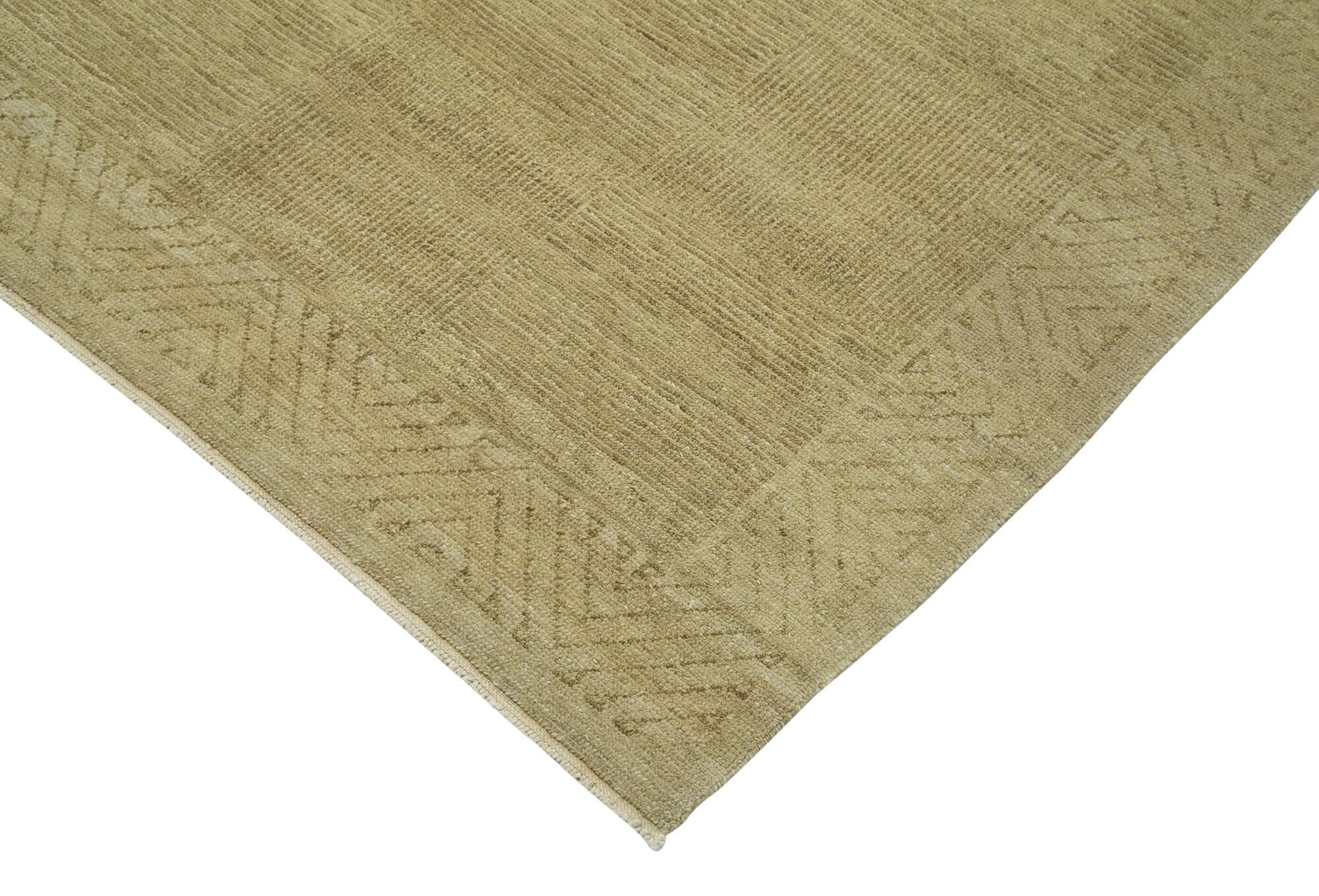 9 x 12 Beige Oushak Rug - 3358