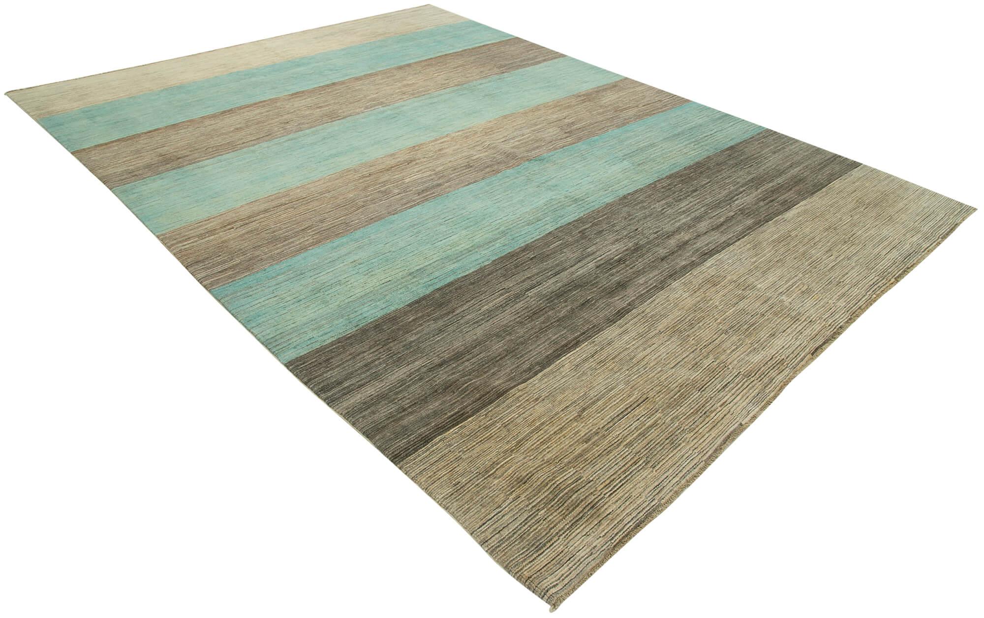 9 x 12 Turquoise Oushak Rug - 3360