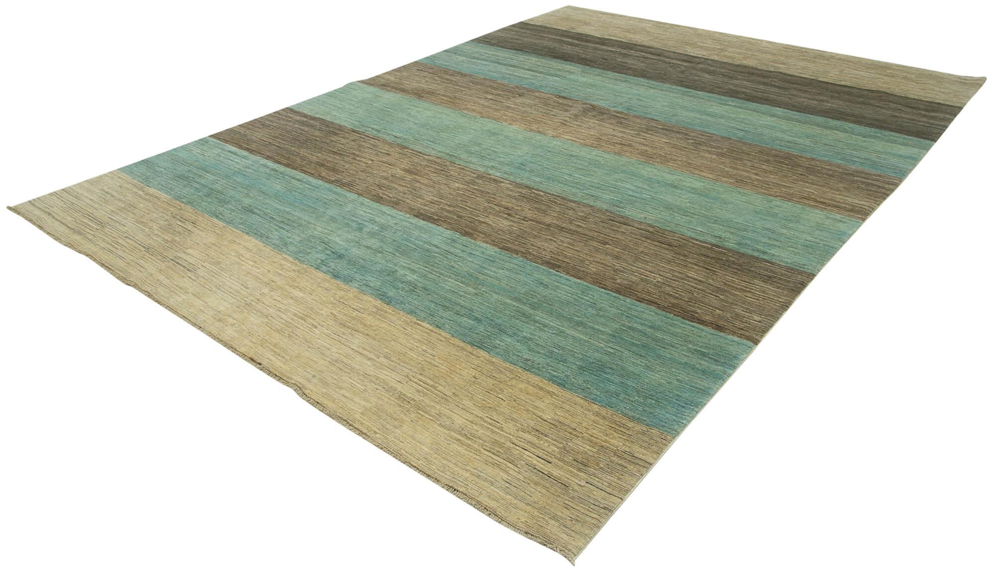 9 x 12 Turquoise Oushak Rug - 3360