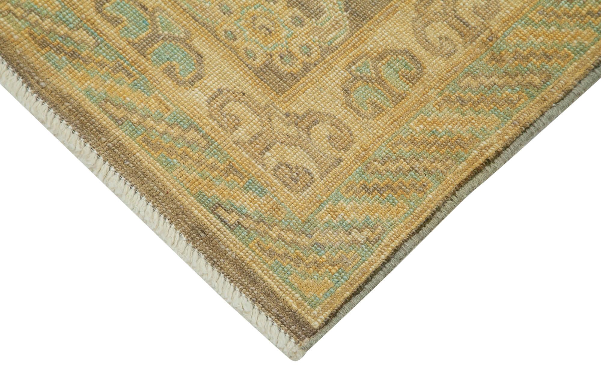 9 x 12 Beige Oushak Rug - 3361