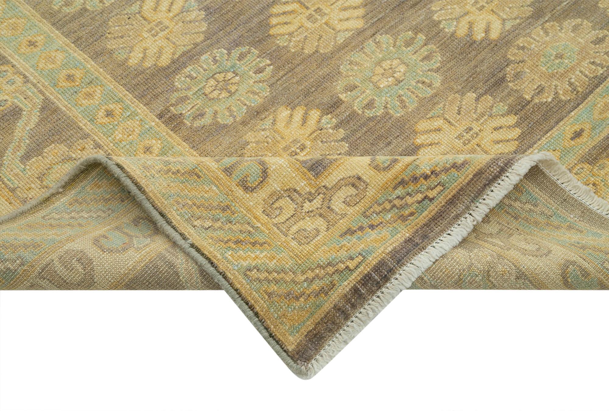 9 x 12 Beige Oushak Rug - 3361