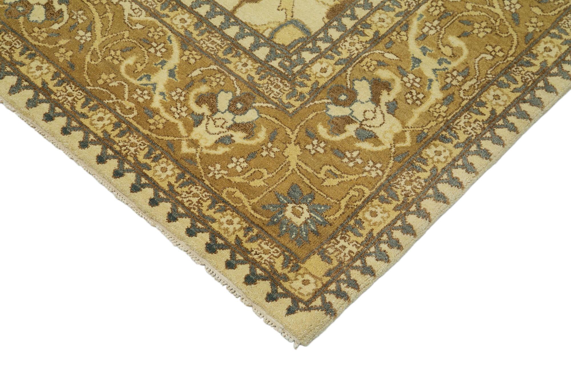 10 x 14 Beige Oushak Rug - 3364