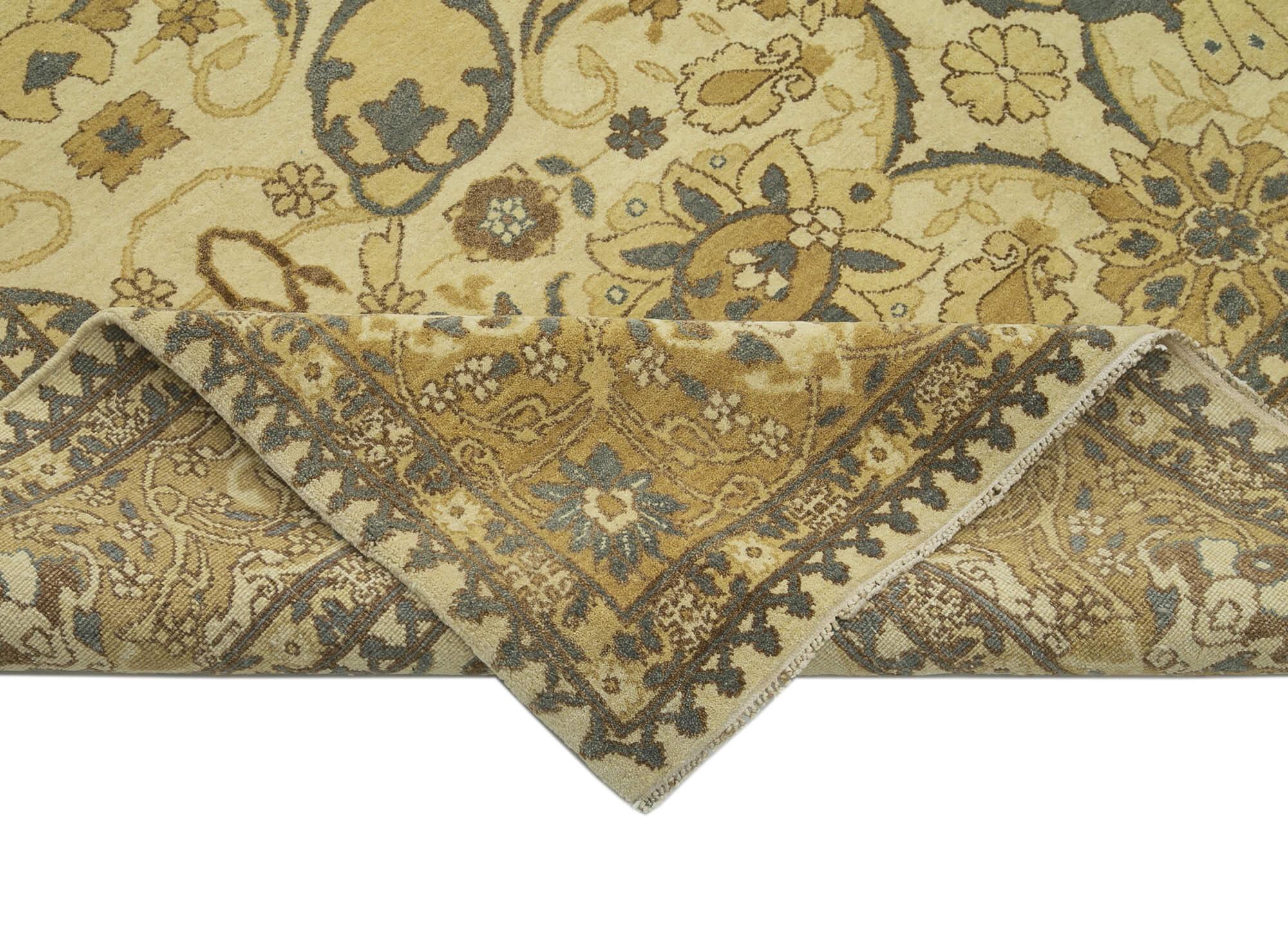 10 x 14 Beige Oushak Rug - 3364