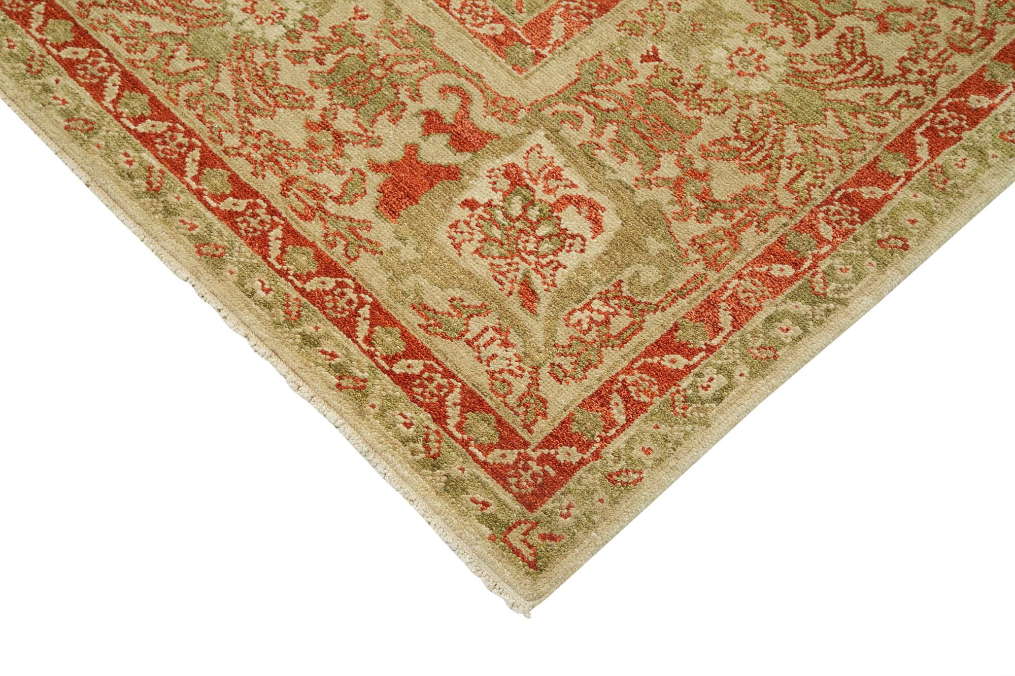 10 x 14 Beige Oushak Rug - 3367