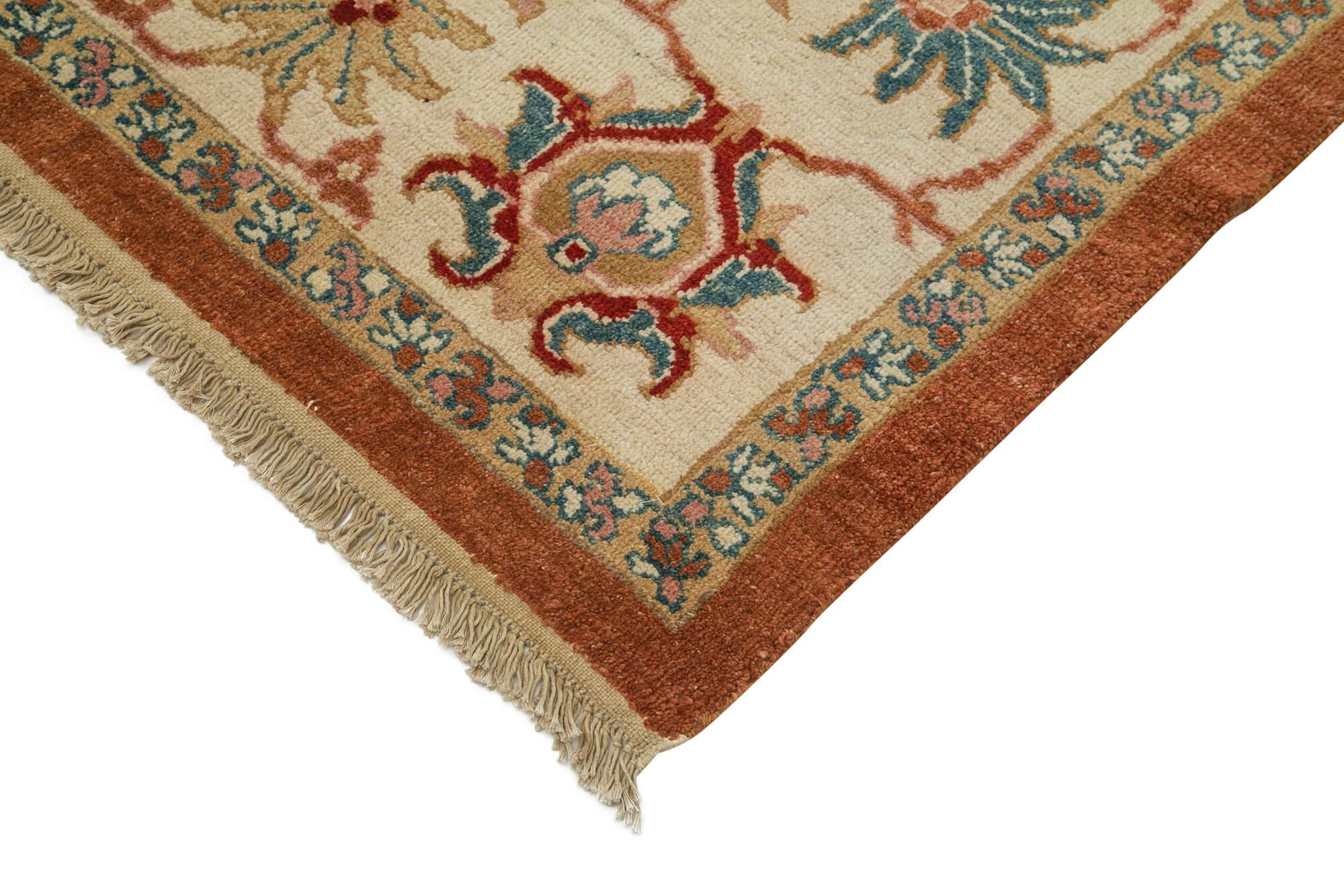 9 x 12 Red Oushak Rug - 3375