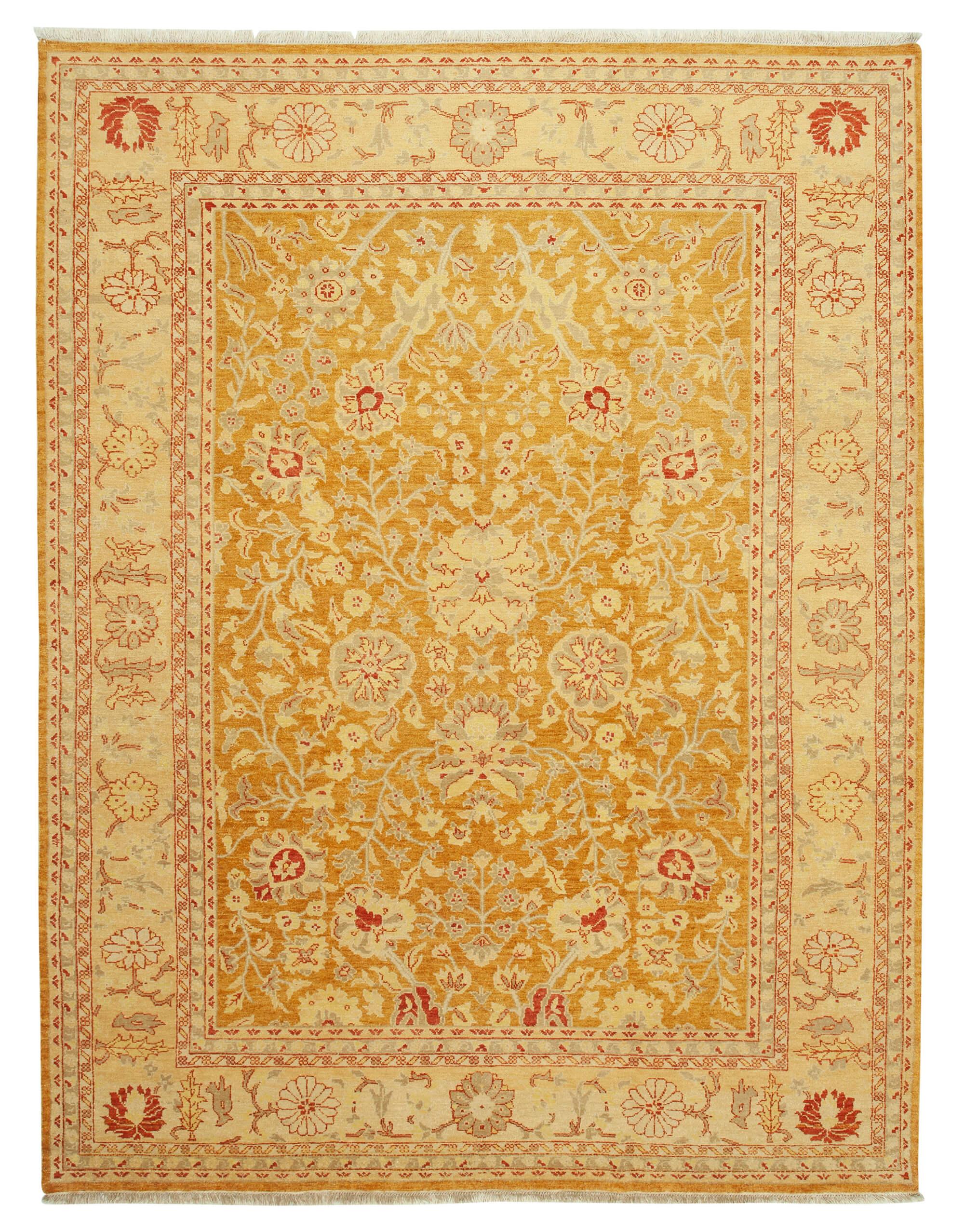 9 x 12 Orange Oushak Rug - 3376