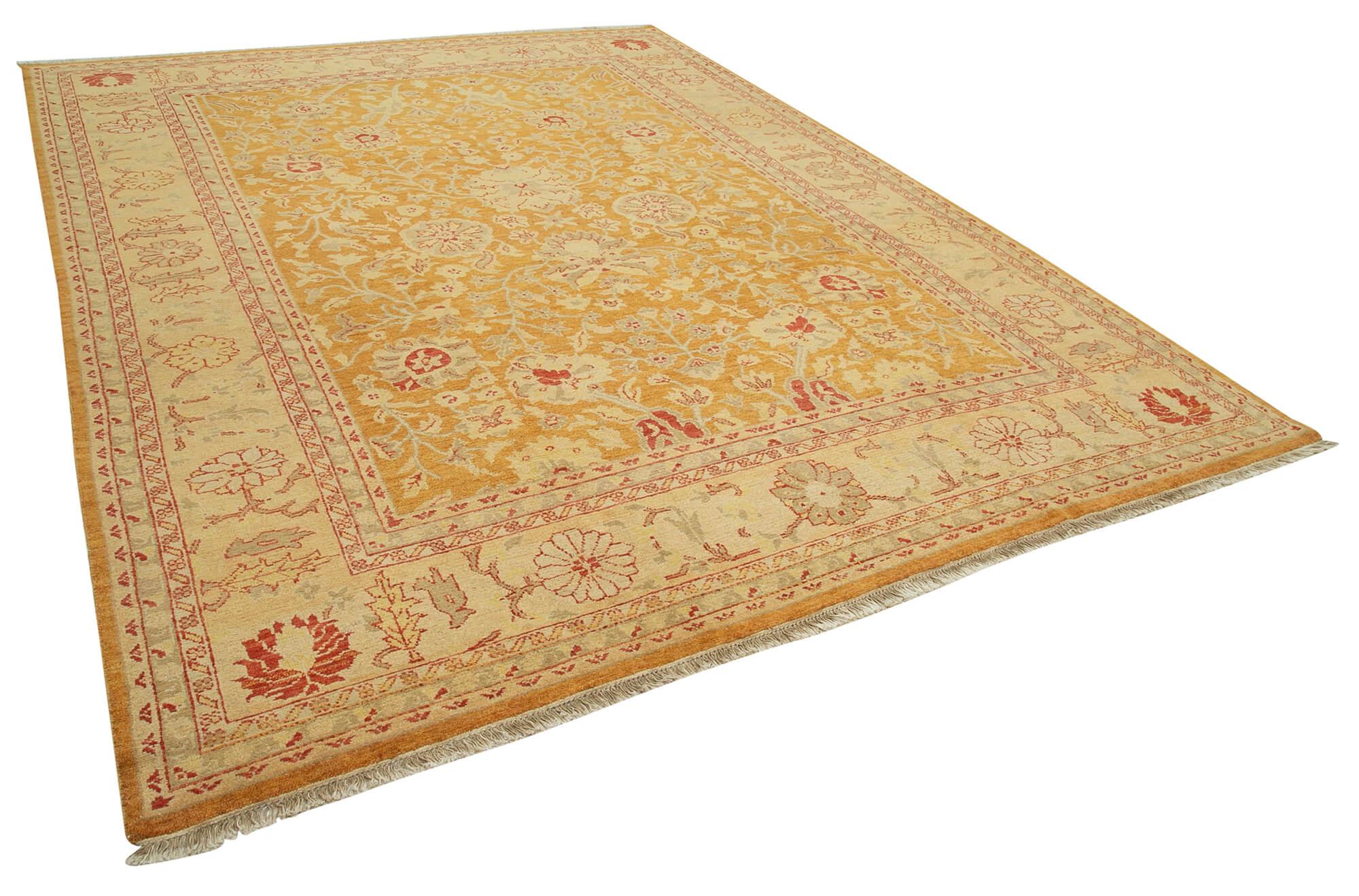 9 x 12 Orange Oushak Rug - 3376