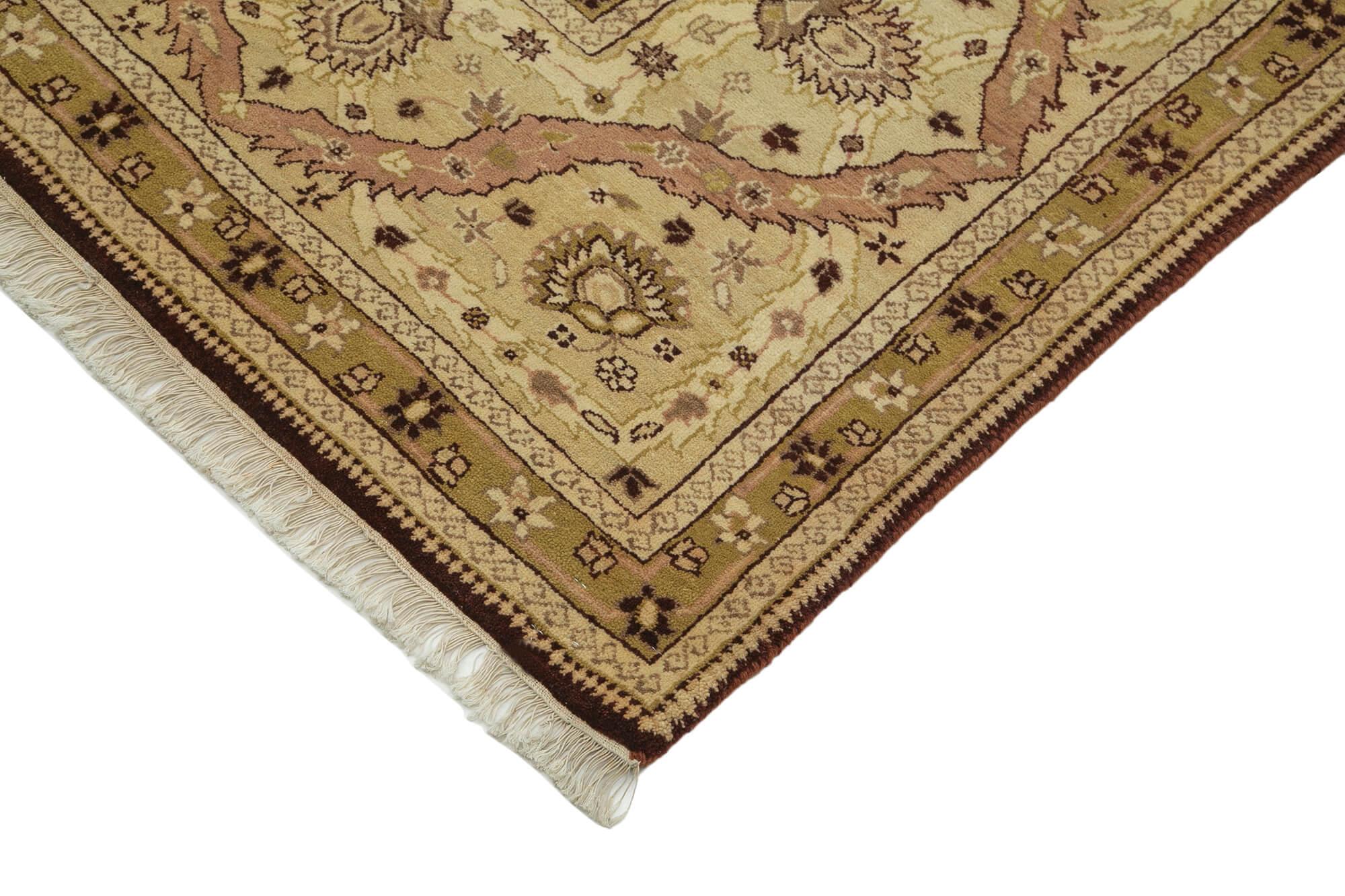 9 x 12 Beige Oushak Rug - 3384