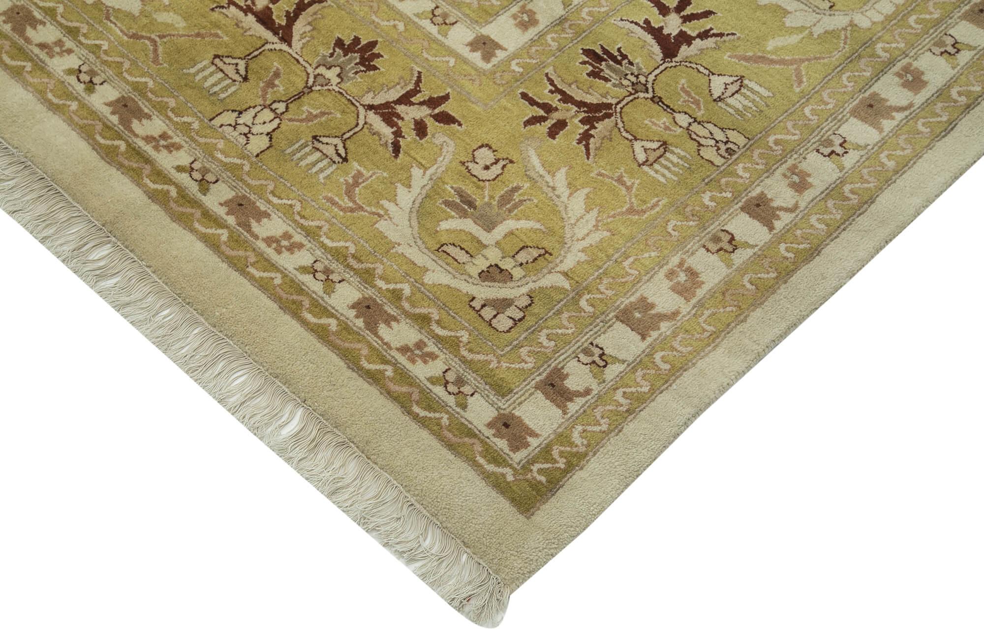 10 x 14 Beige Oushak Rug - 3388