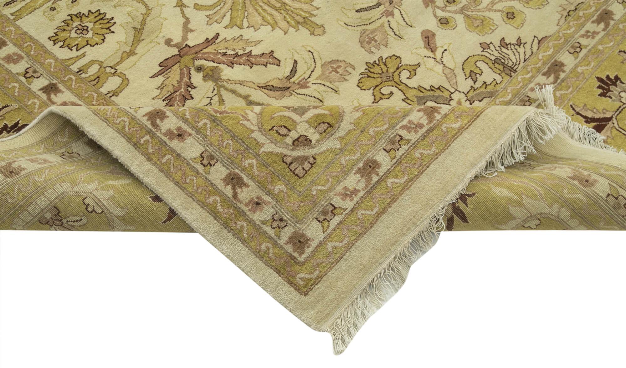 10 x 14 Beige Oushak Rug - 3388