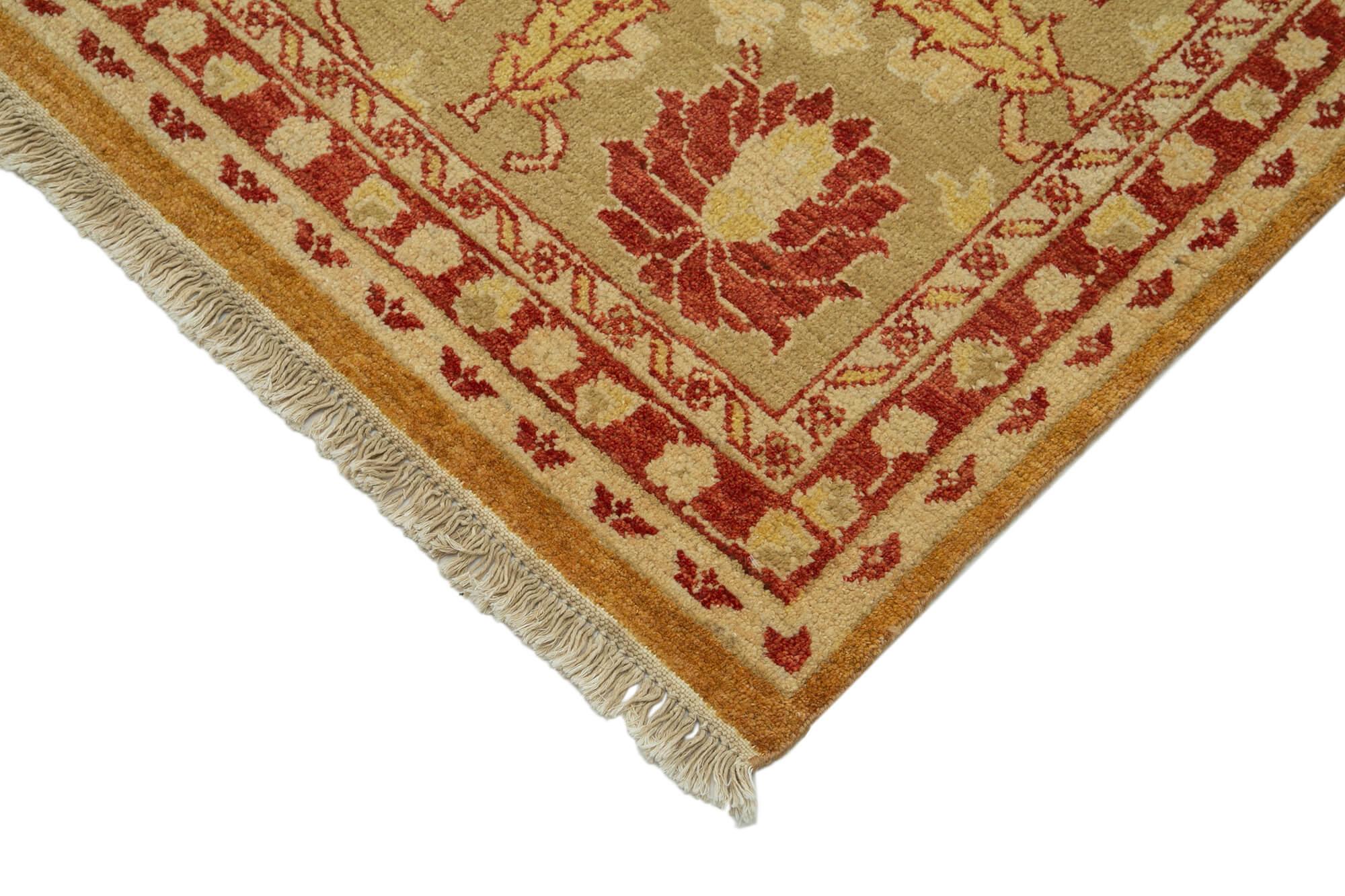 10 x 14 Orange Oushak Rug - 3397