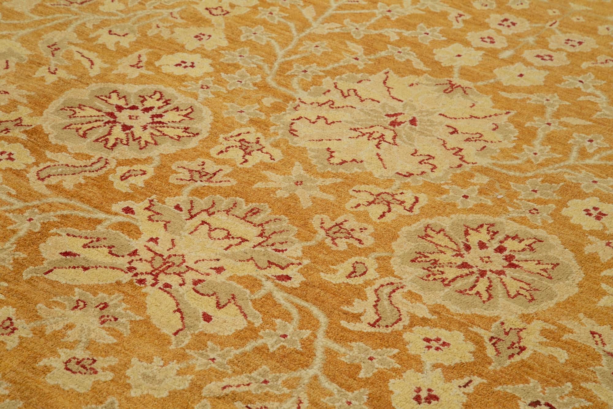 10 x 14 Orange Oushak Rug - 3397