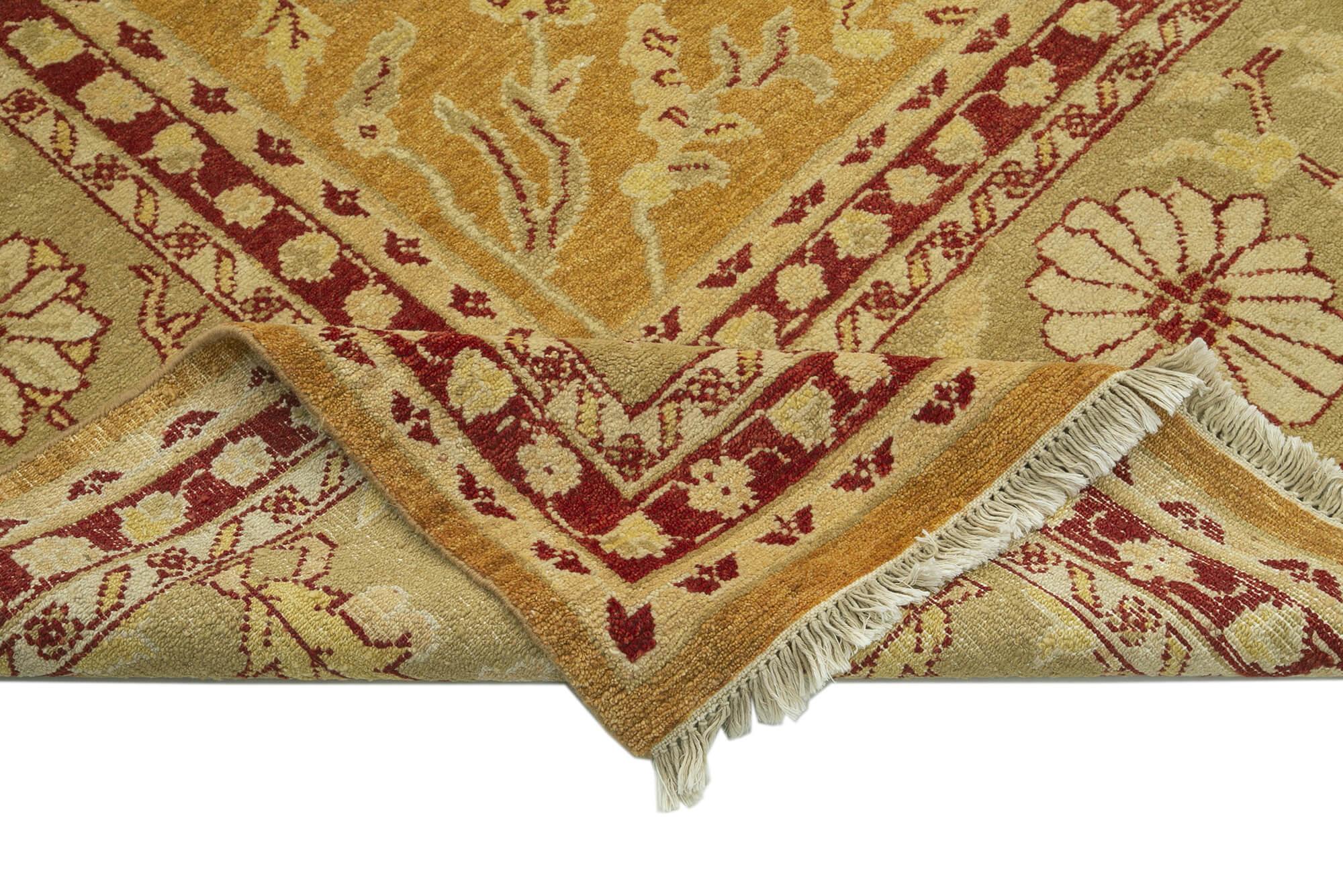 10 x 14 Orange Oushak Rug - 3397