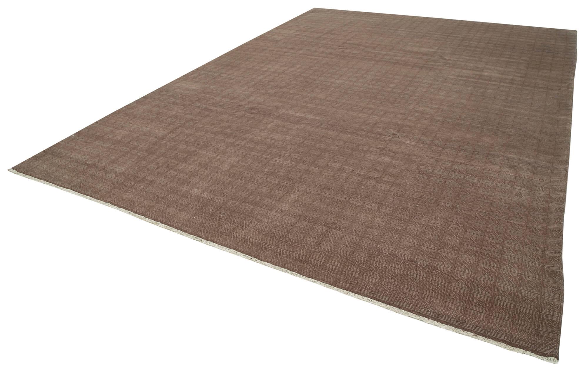 10 x 14 Purple Oushak Rug - 3402