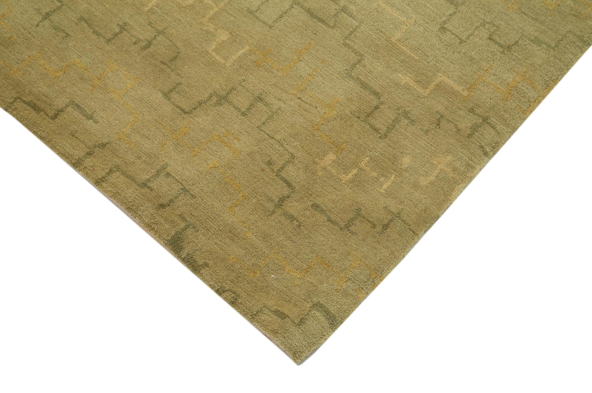 9 x 13 Beige Oushak Rug - 3404