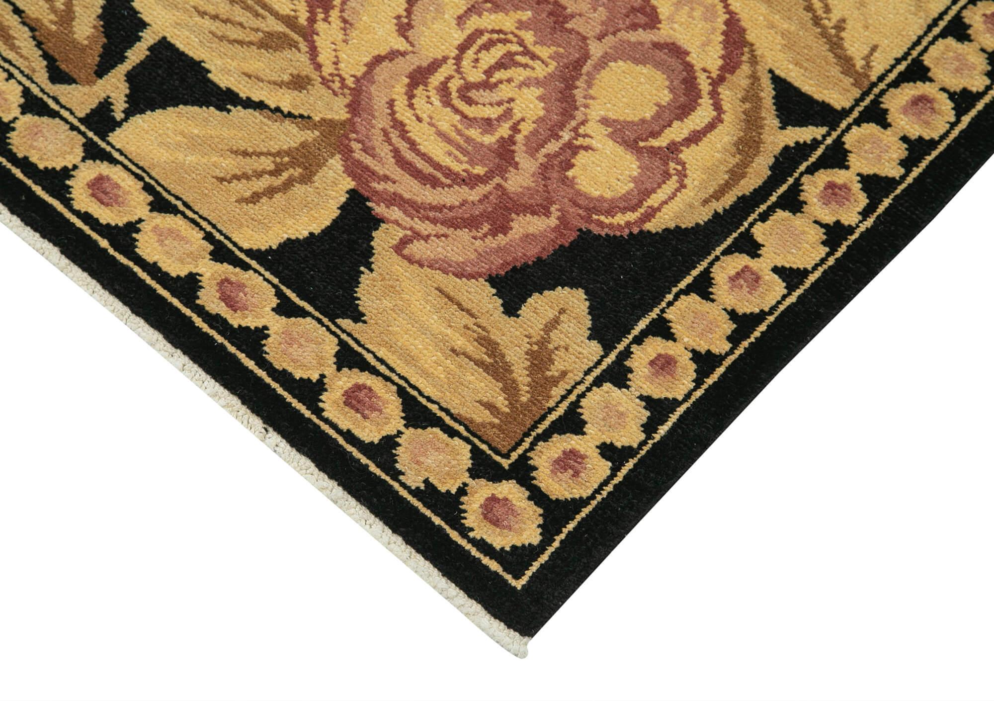 9 x 11 Beige Oushak Rug - 3408