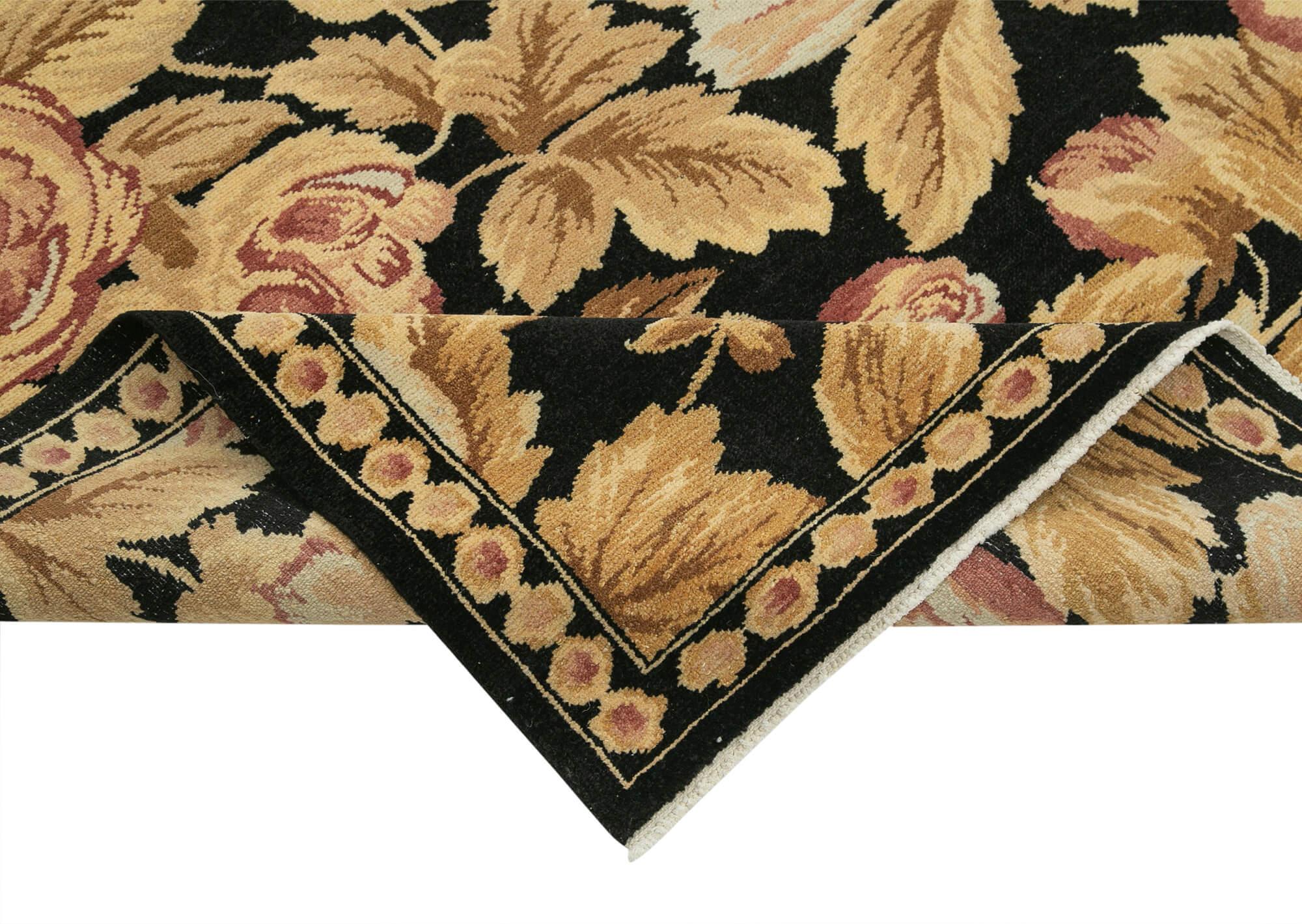 9 x 11 Beige Oushak Rug - 3408