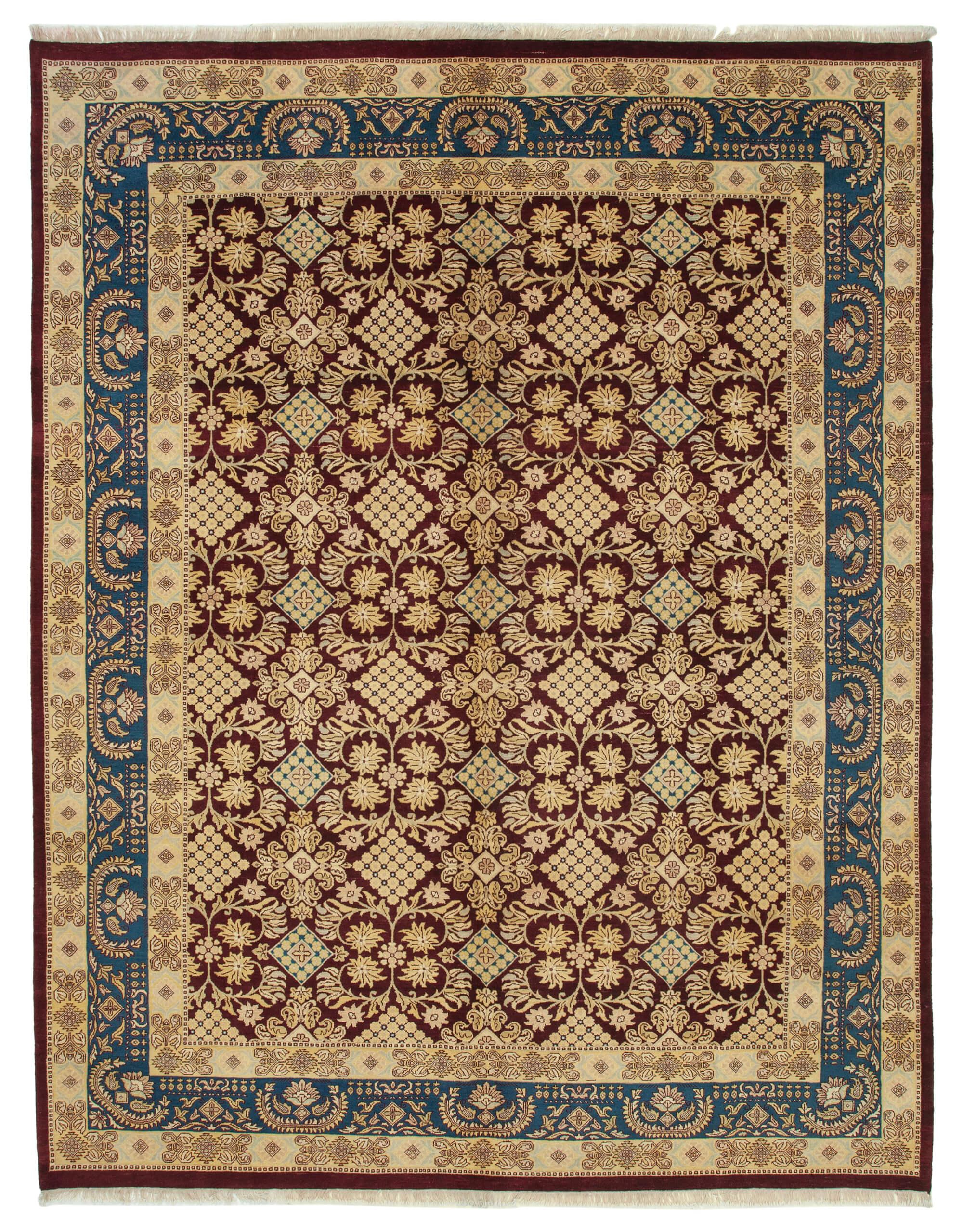 9 x 12 Purple Oushak Rug - 3409