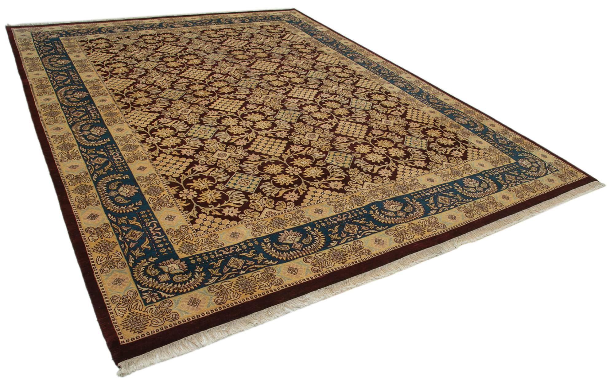 9 x 12 Purple Oushak Rug - 3409