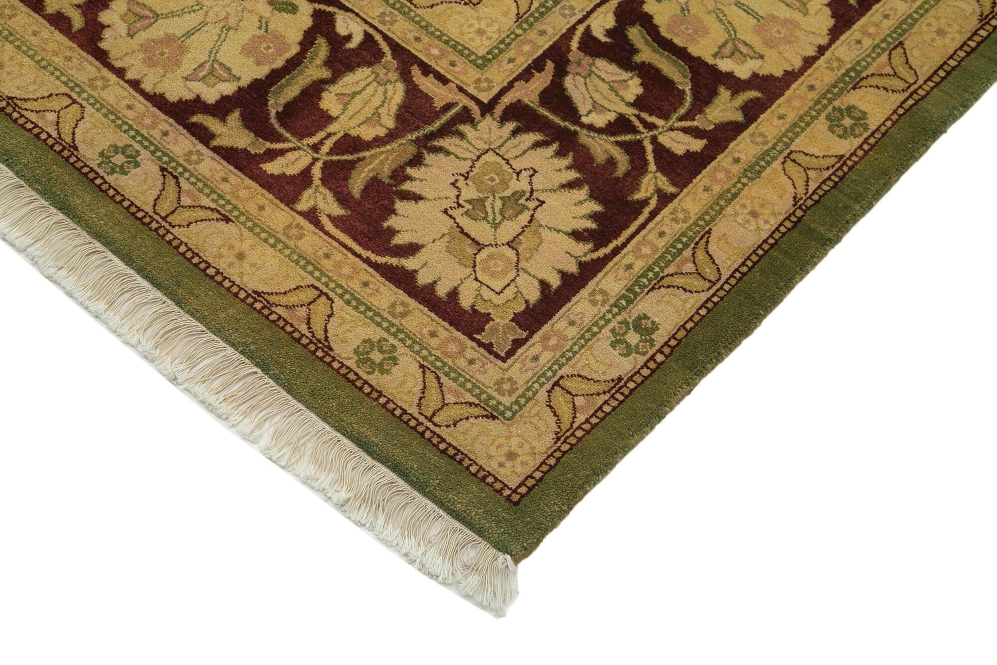 9 x 12 Green Oushak Rug - 3411